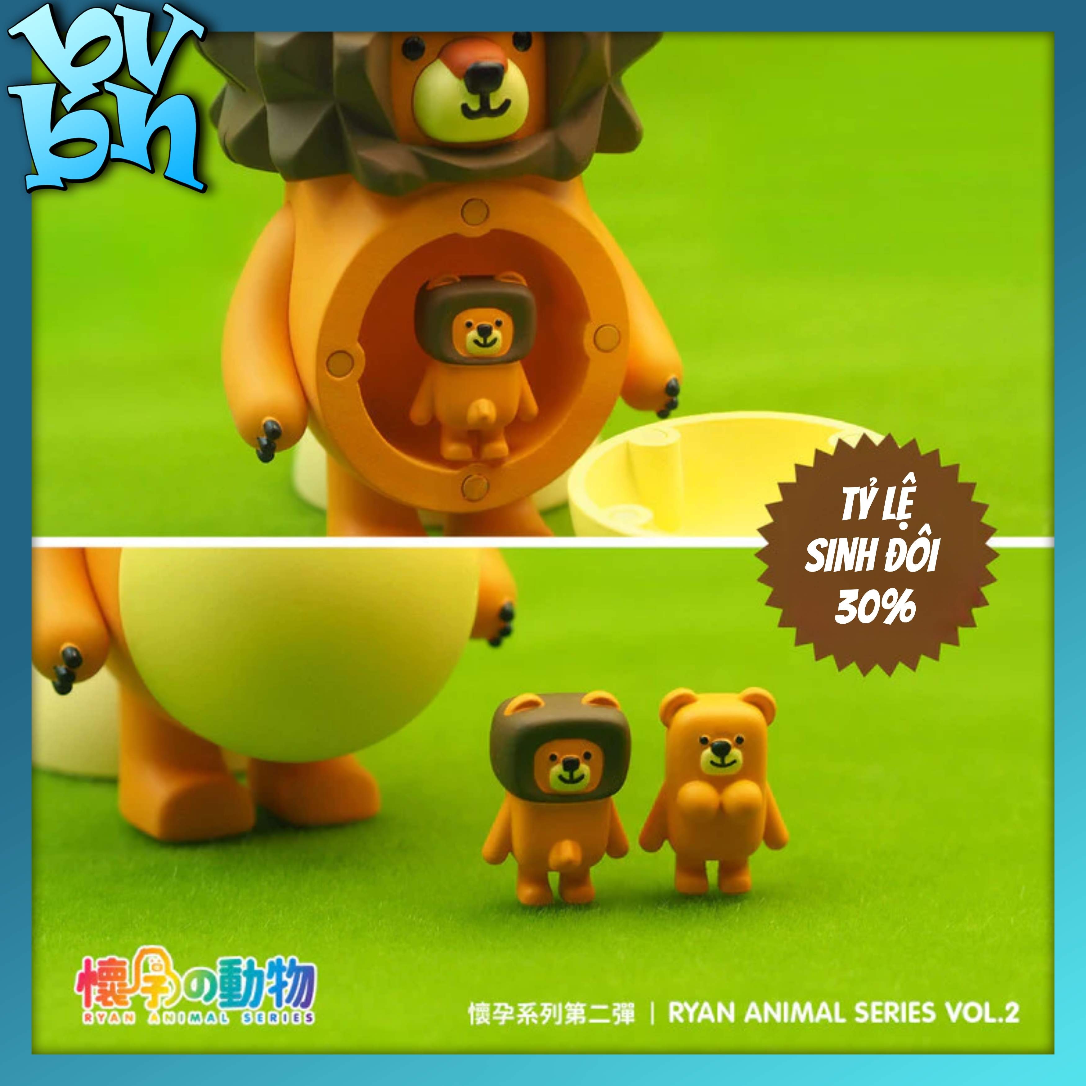 Ryan Animal Blindbox Series 2 - Blindbox có bầu