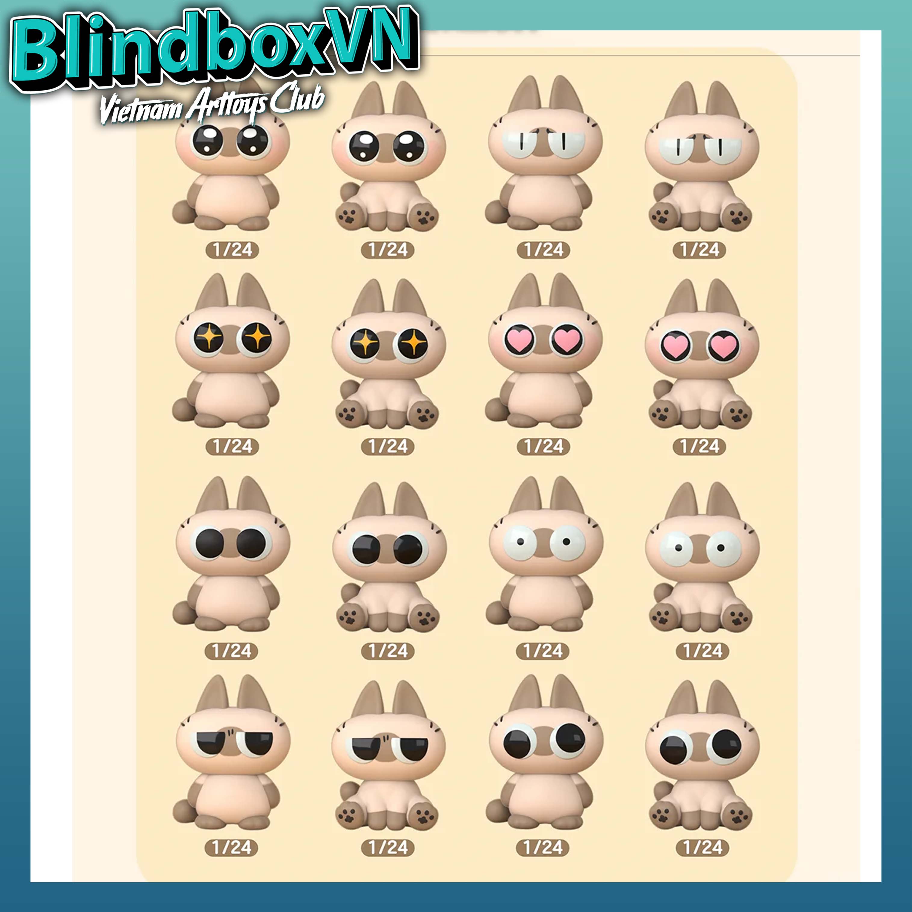 BEAN Siamese Azukican Moe Azukican Ver 1 Series ( Chính Hãng )