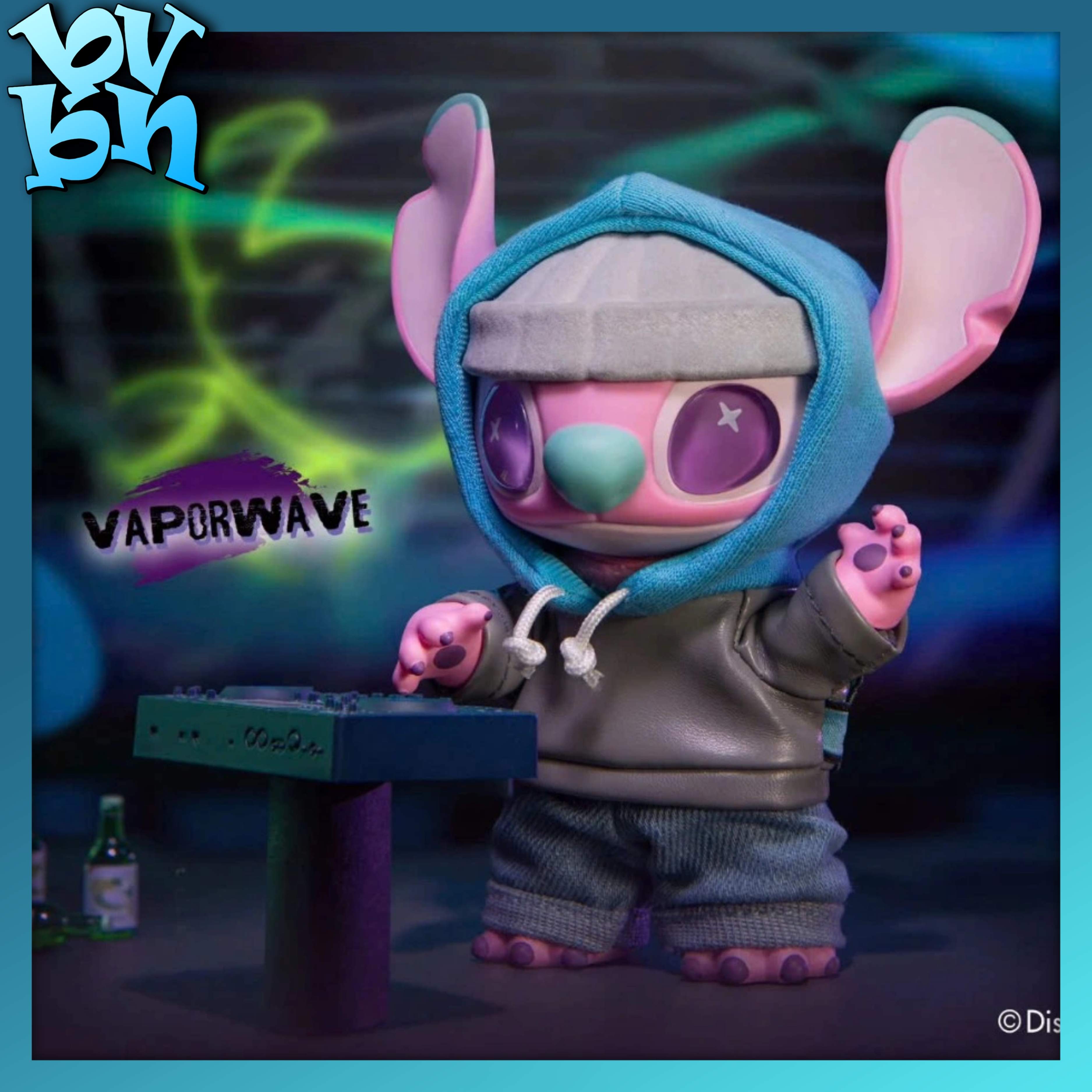 Disney Stitch GenZ Street Series Vinyl Plush Blind Box Pendant