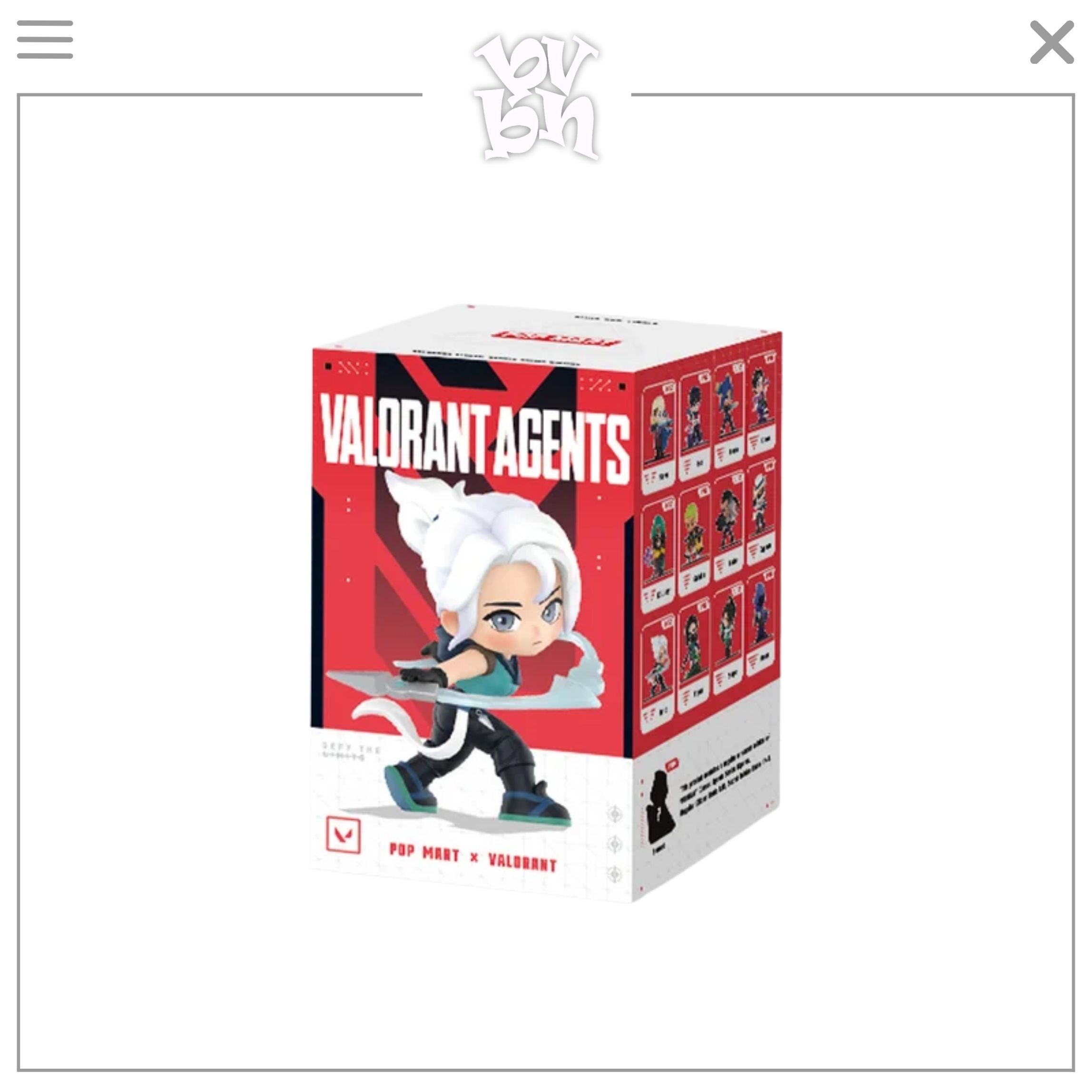 Valorant Classic Agents Series Figures Blindbox