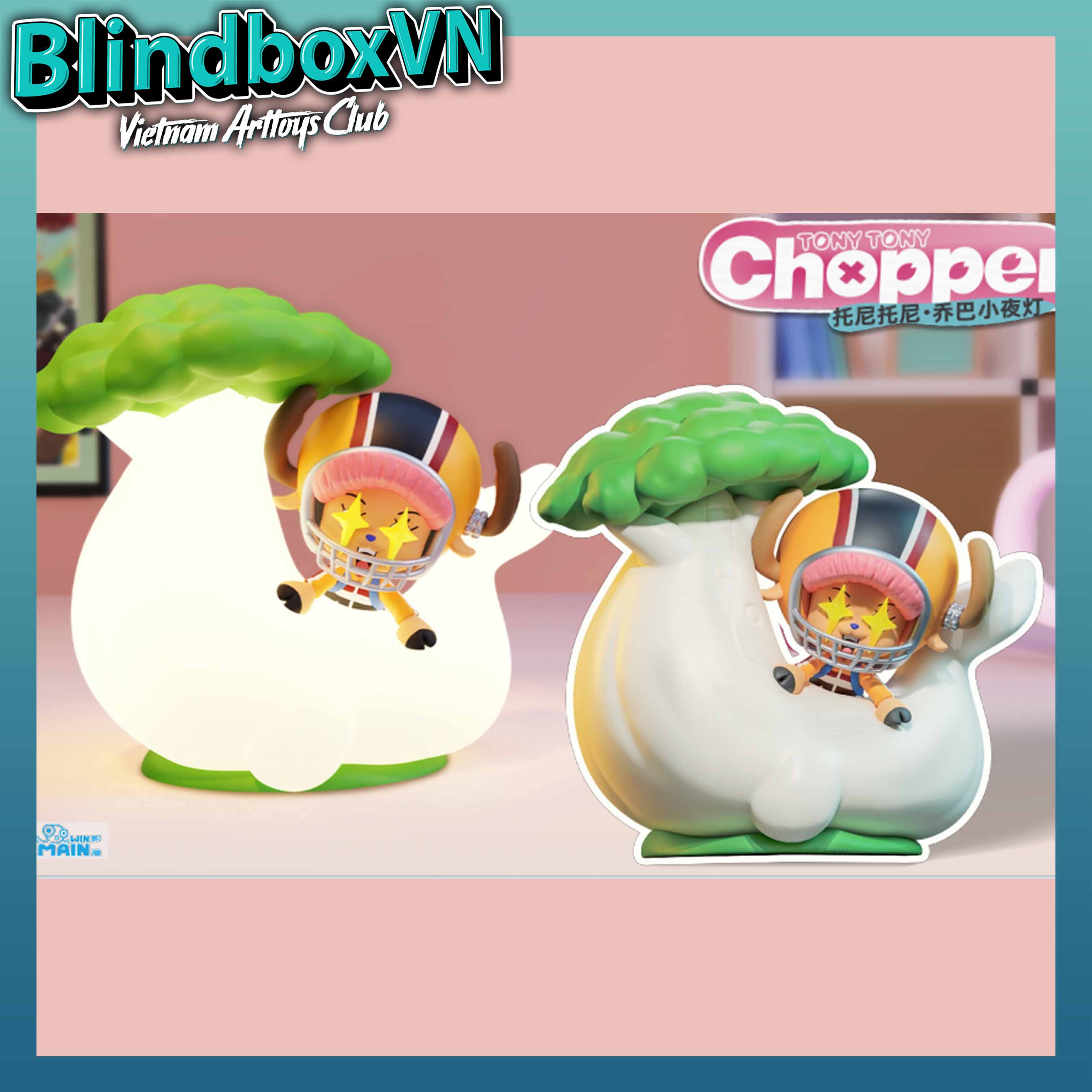 Win Main Blind Box - One Piece Chopper Night Light Series ( Đèn )