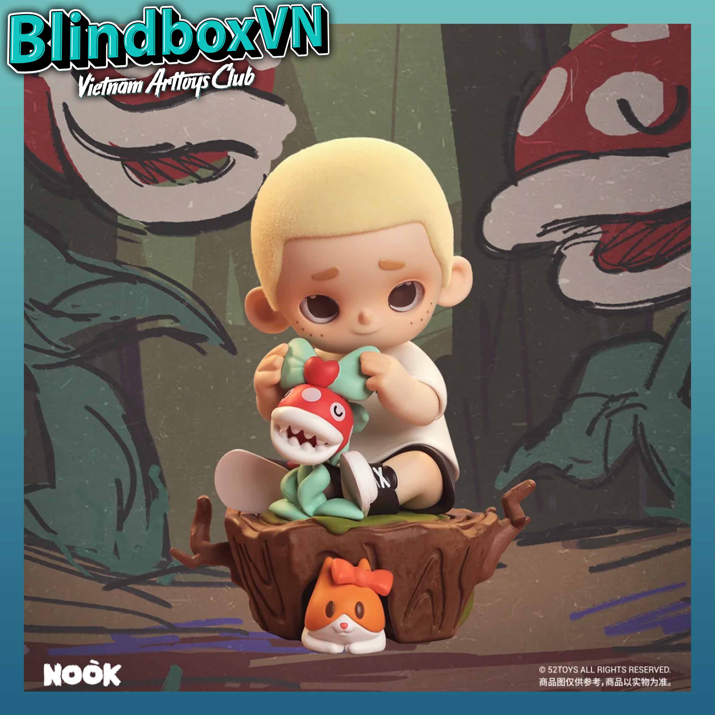 NOOK Quest For The Heart Figure Series 52toys
