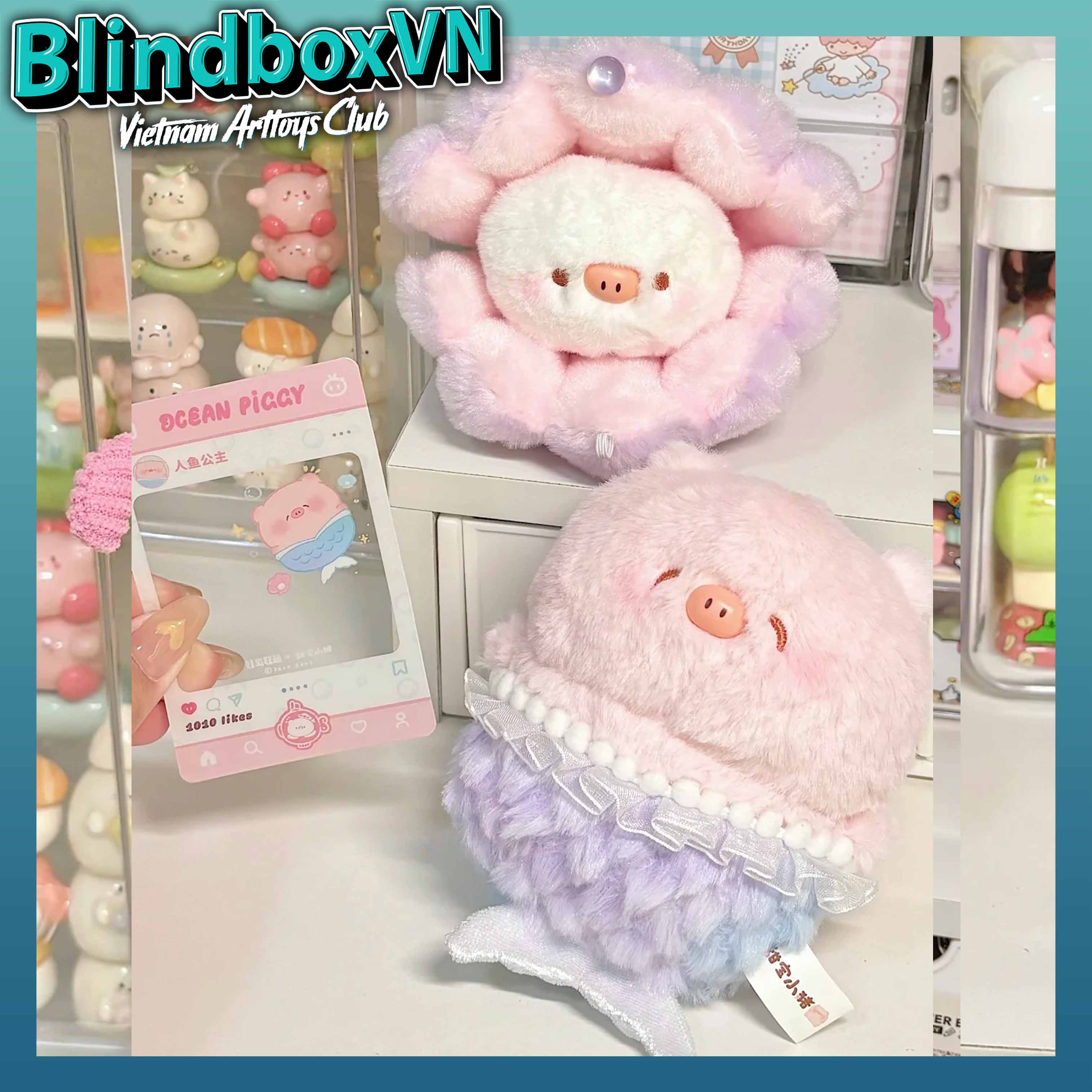 Sweet Baby Piggy Sweet Baby Aquarium Series Plush