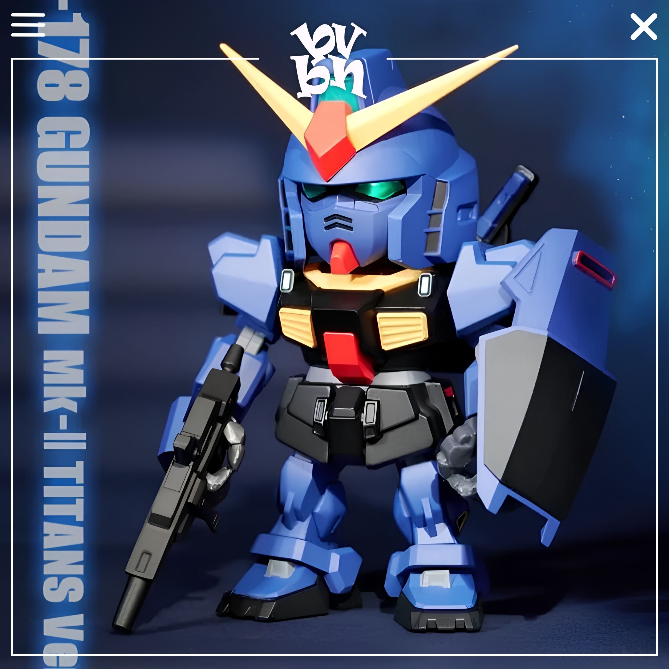 QMSV MINI Z GUNDAM&GUNDAM MK-II BLINDBOX SERIES
