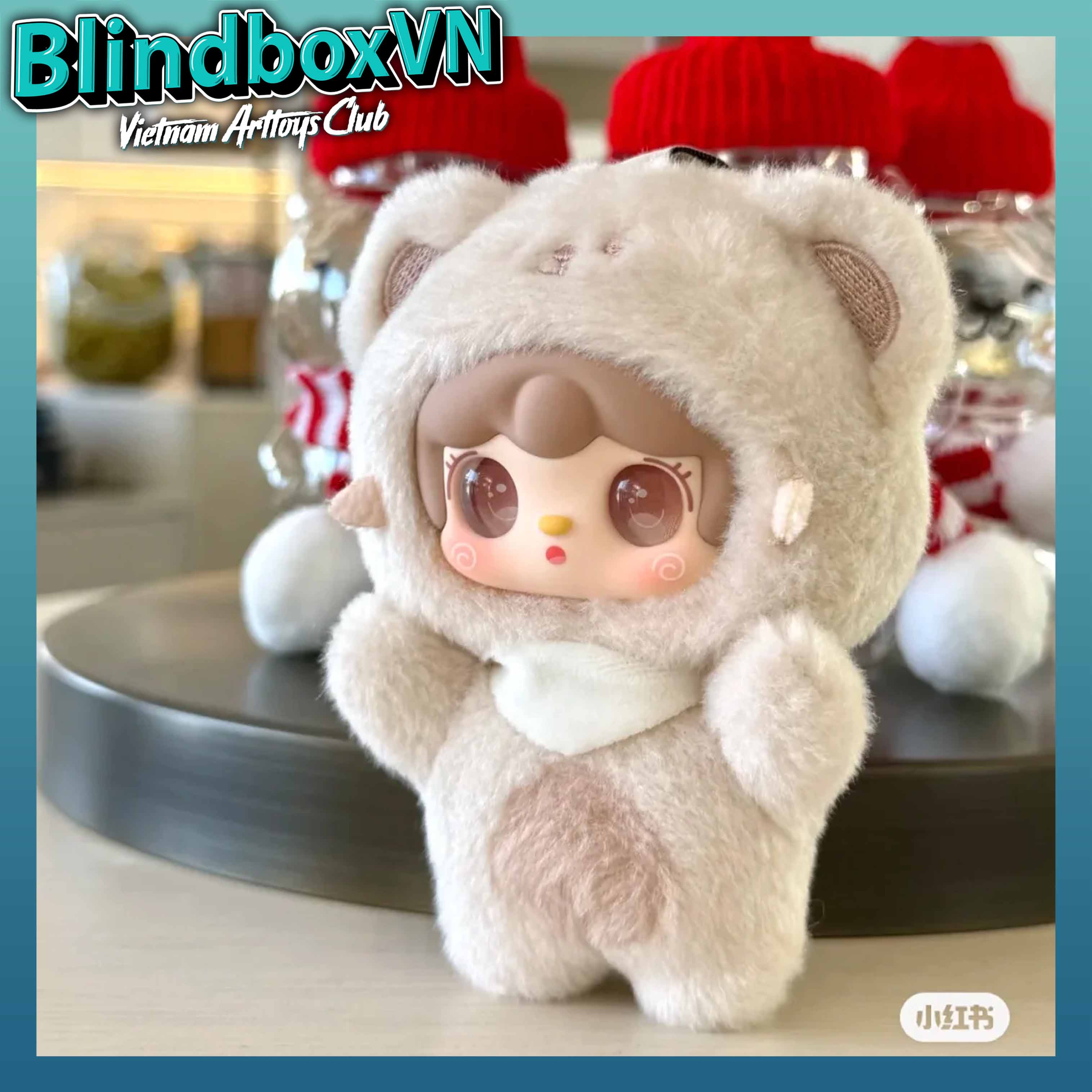 Yooki Plush Vinyl Blindbox - Take a Bite of the Bear Version 4