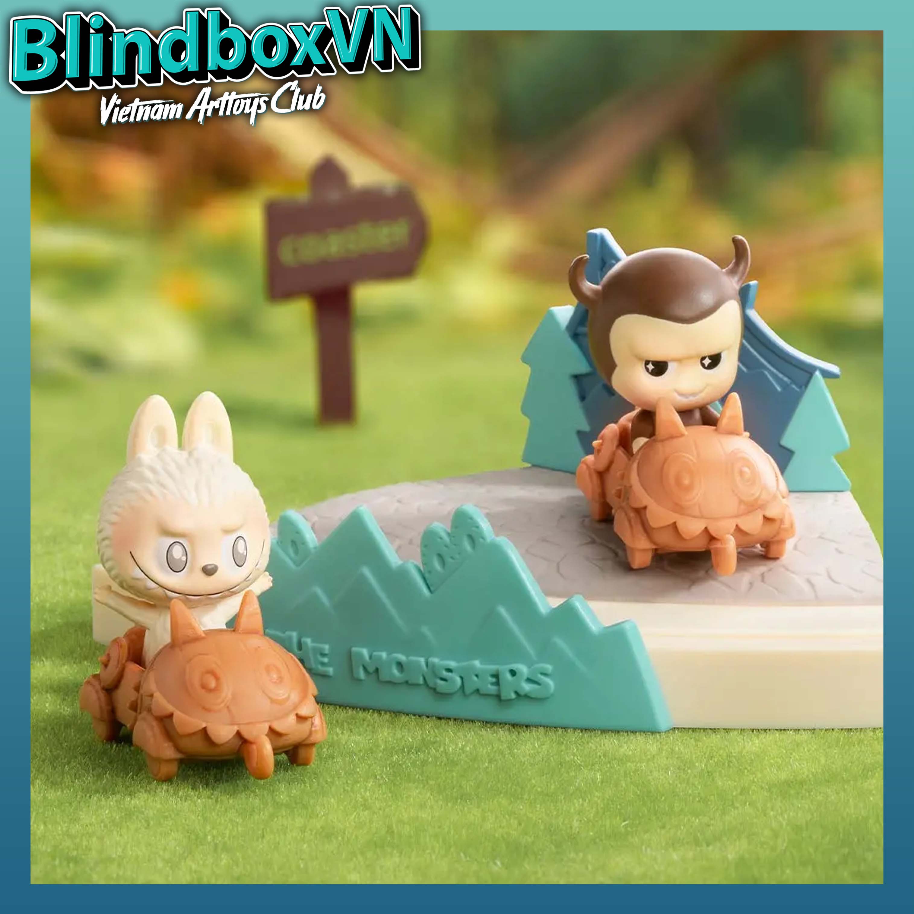 THE MONSTERS Playing Games Series Scene Sets