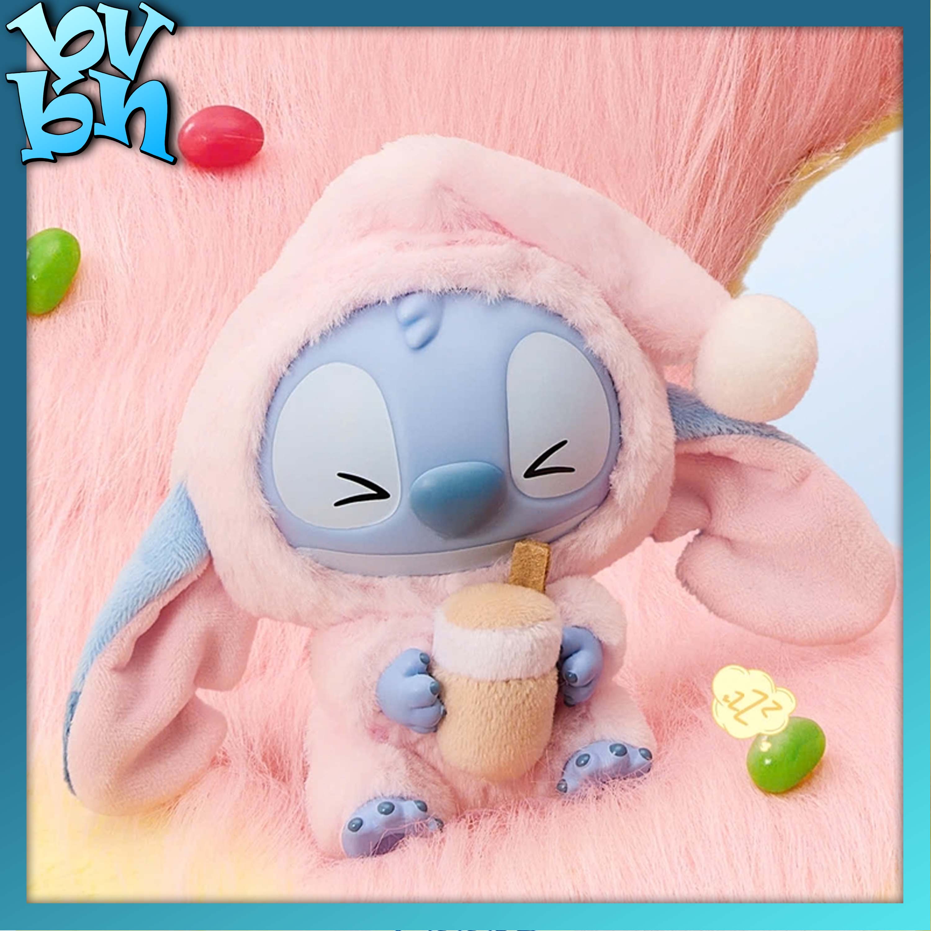 Disney Stitch Eat Something Before Sleep Vinyl Plush Blindbox Series