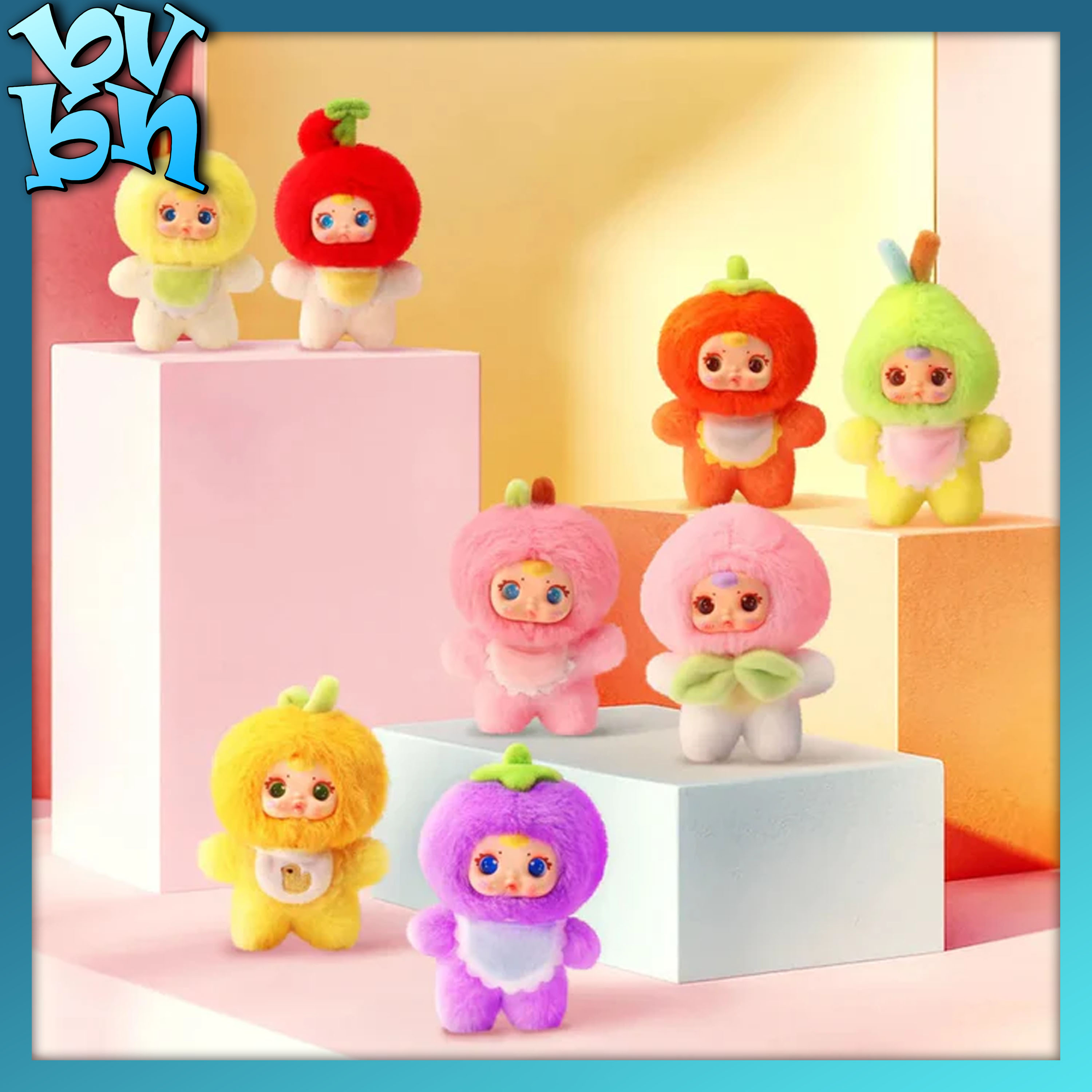 MM Milk Candy Colorful Fruit Plush Blindbox