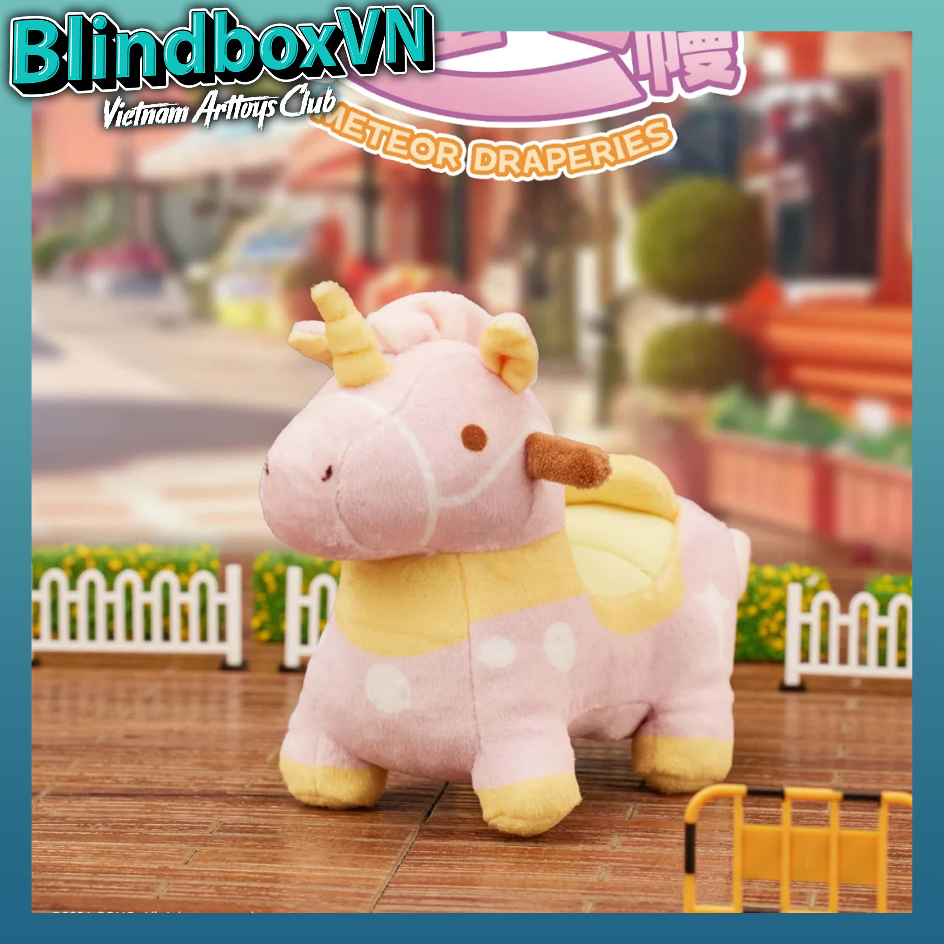 GONG Original Roaming Series Plush Toy Car BlindBox Xe chở Labubu