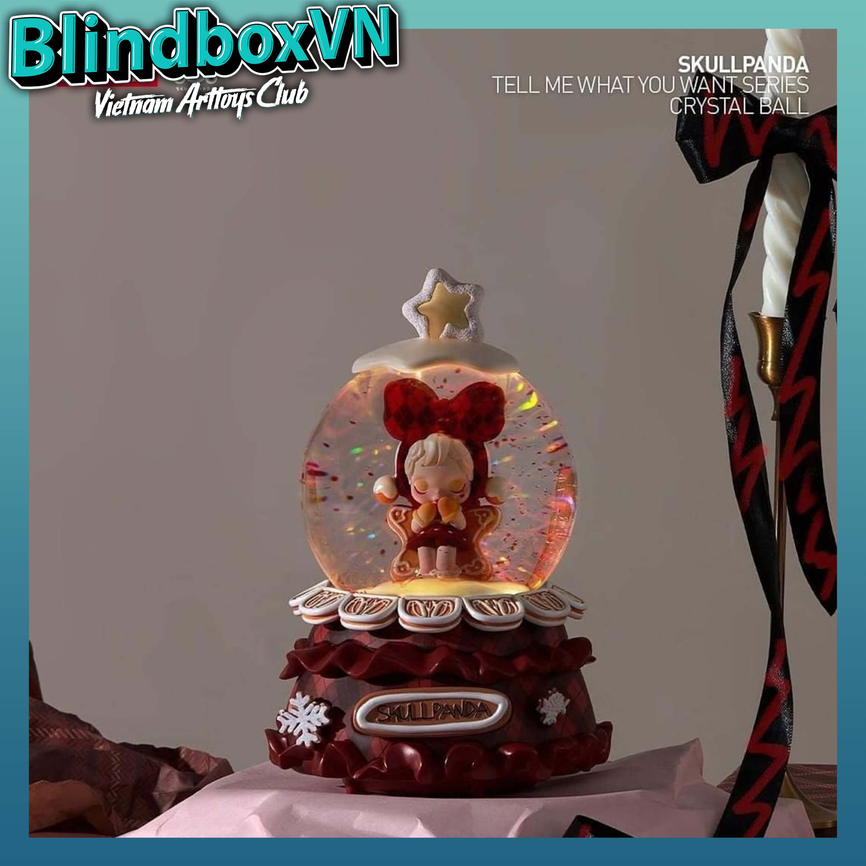 SKULLPANDA Tell Me What You Wantクリスタルボール SKULLPANDA Tell