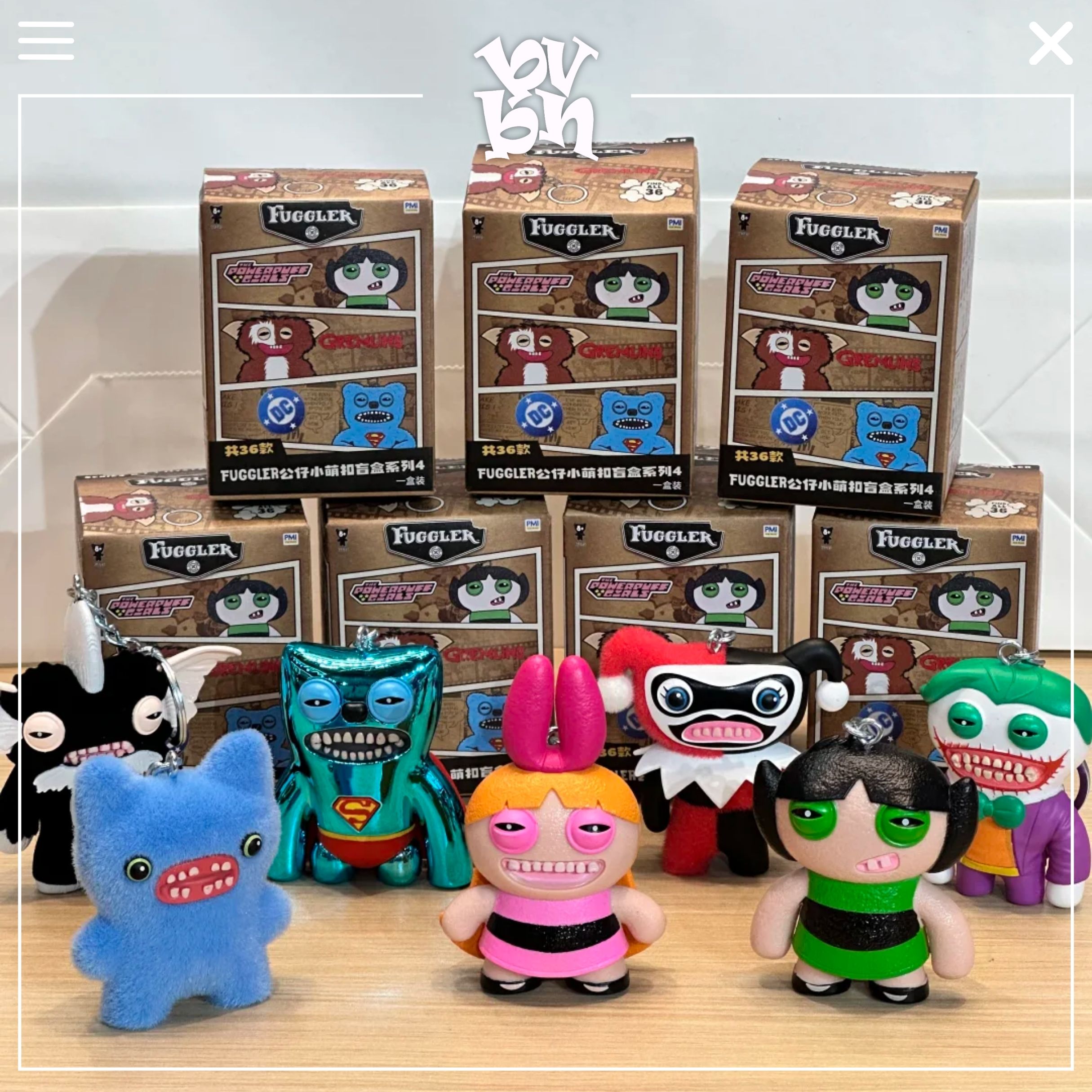 Fuggler Figure Blind Box Keychain Series 4