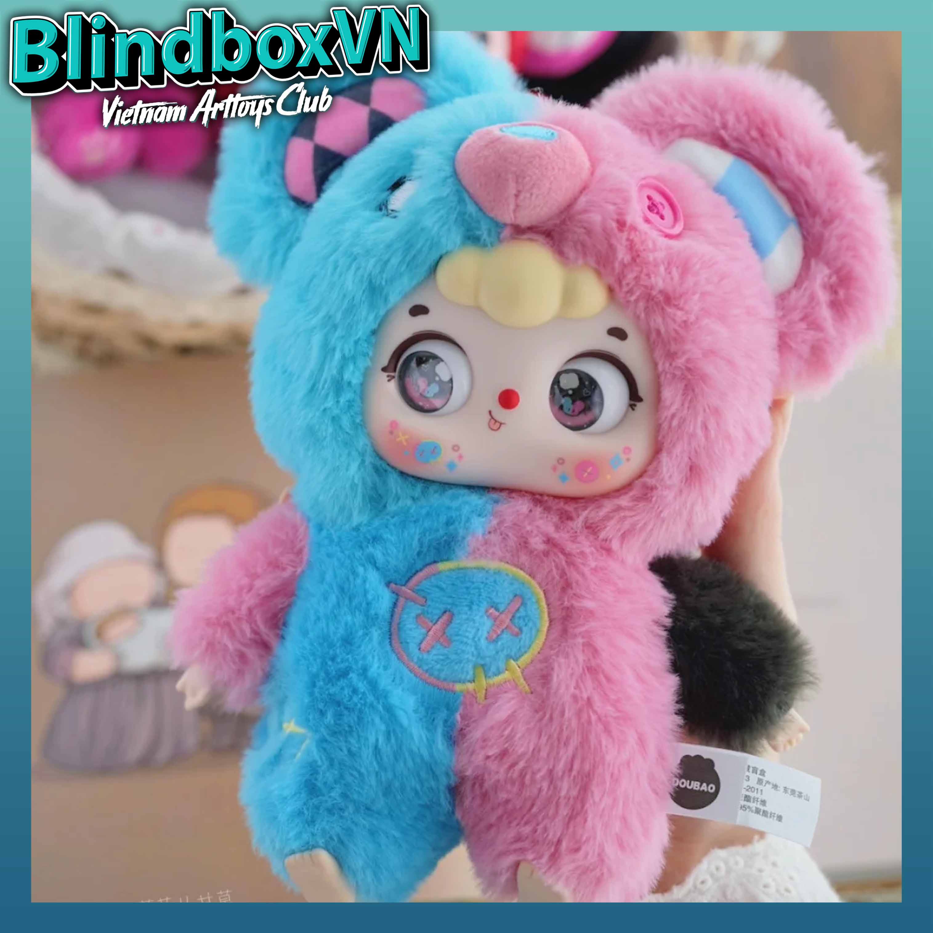 Blindbox Doubao Y2K Millennial Party Plush Pendant Series