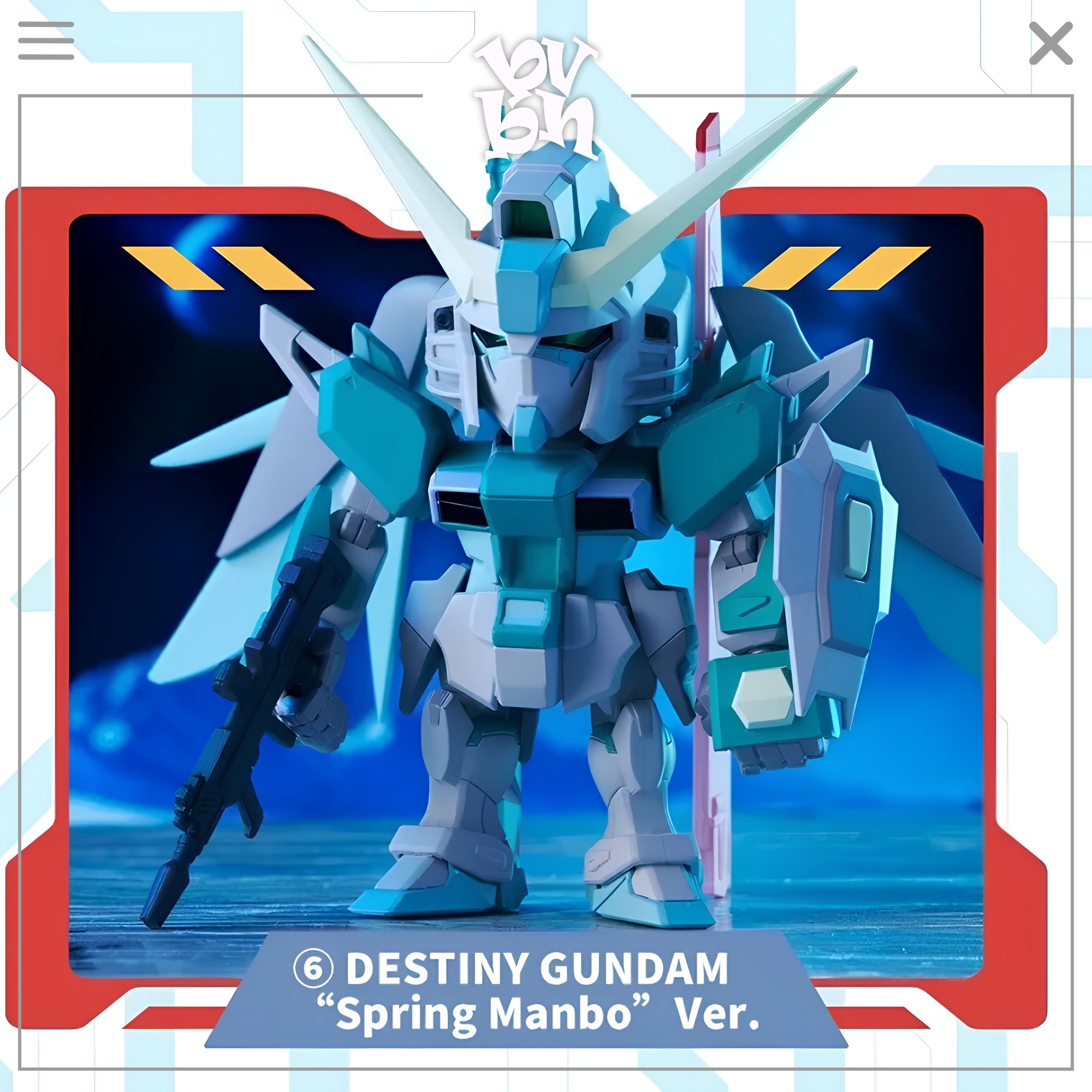 QMSV MINI STRIKE & DESTINY GUNDAM BLINDBOX SERIES