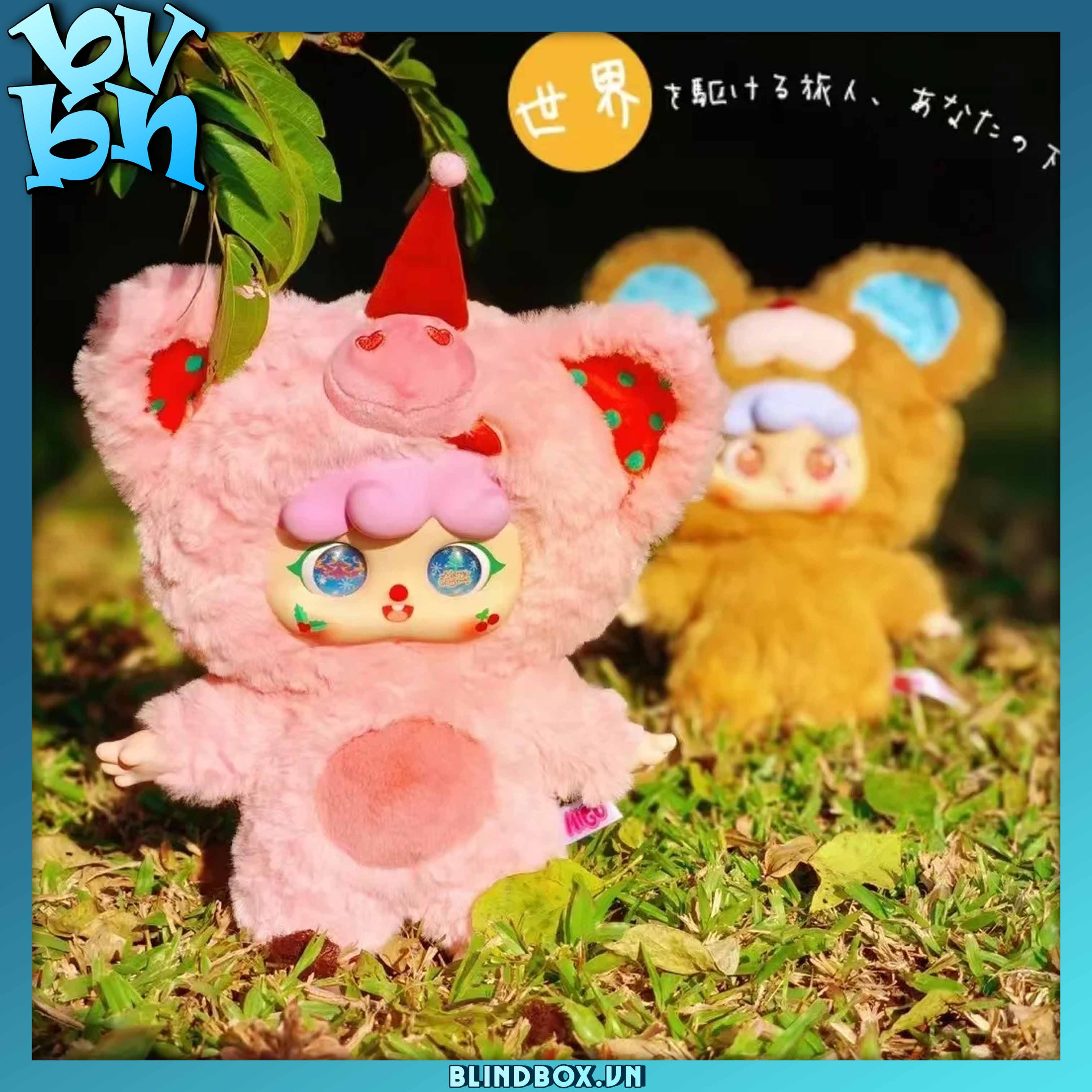 Migo 400% Series Blind Box Plush Doll ( Chính Hãng )