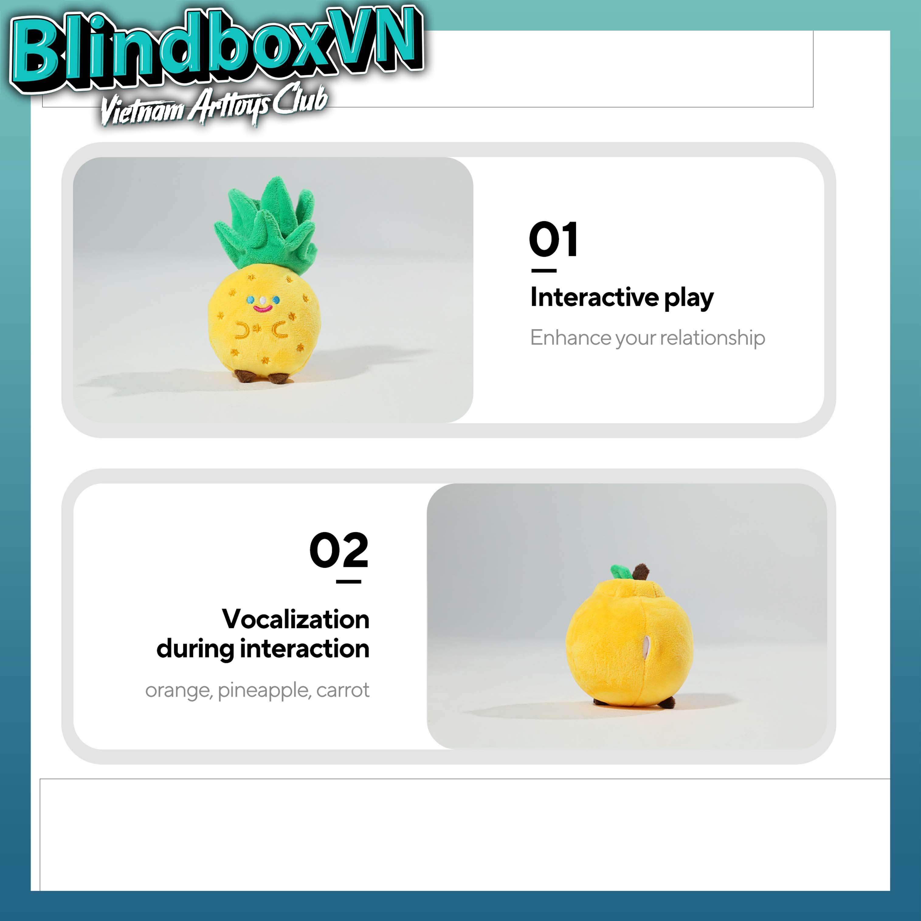 Finding Unicorn RiCO Pet Fruit Series Toy Blind Box ( Chính Hãng )