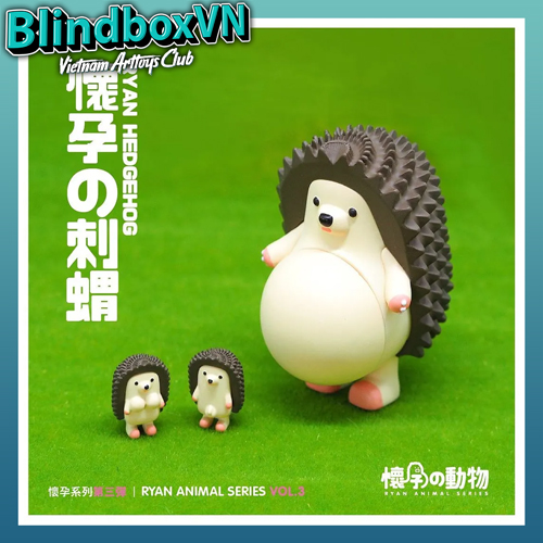 BLIND BOX CÓ BẦU RYAN ANIMAL SERIES 3