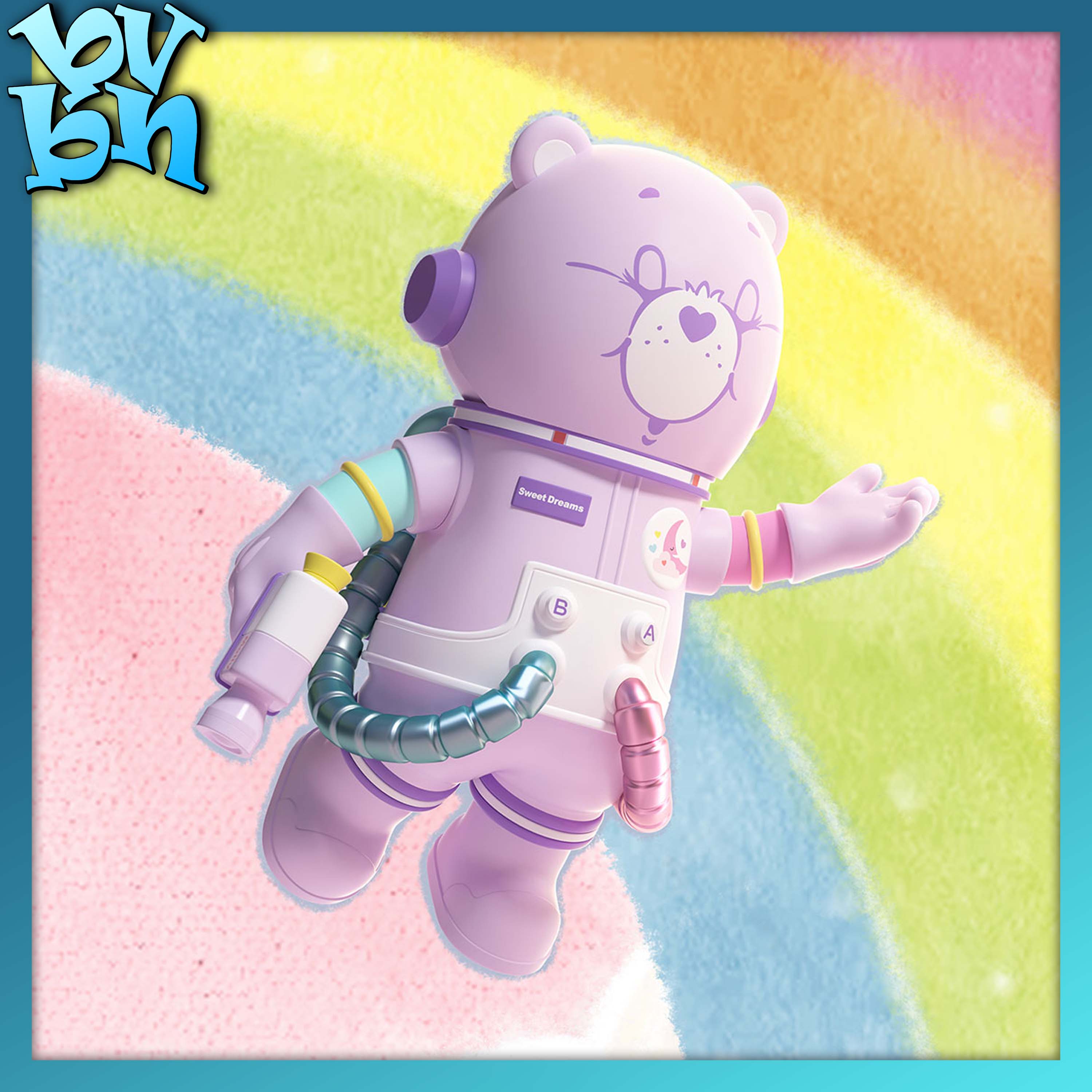 MEGA SPACE MOLLY 400%+100% Sweet Dream Bears