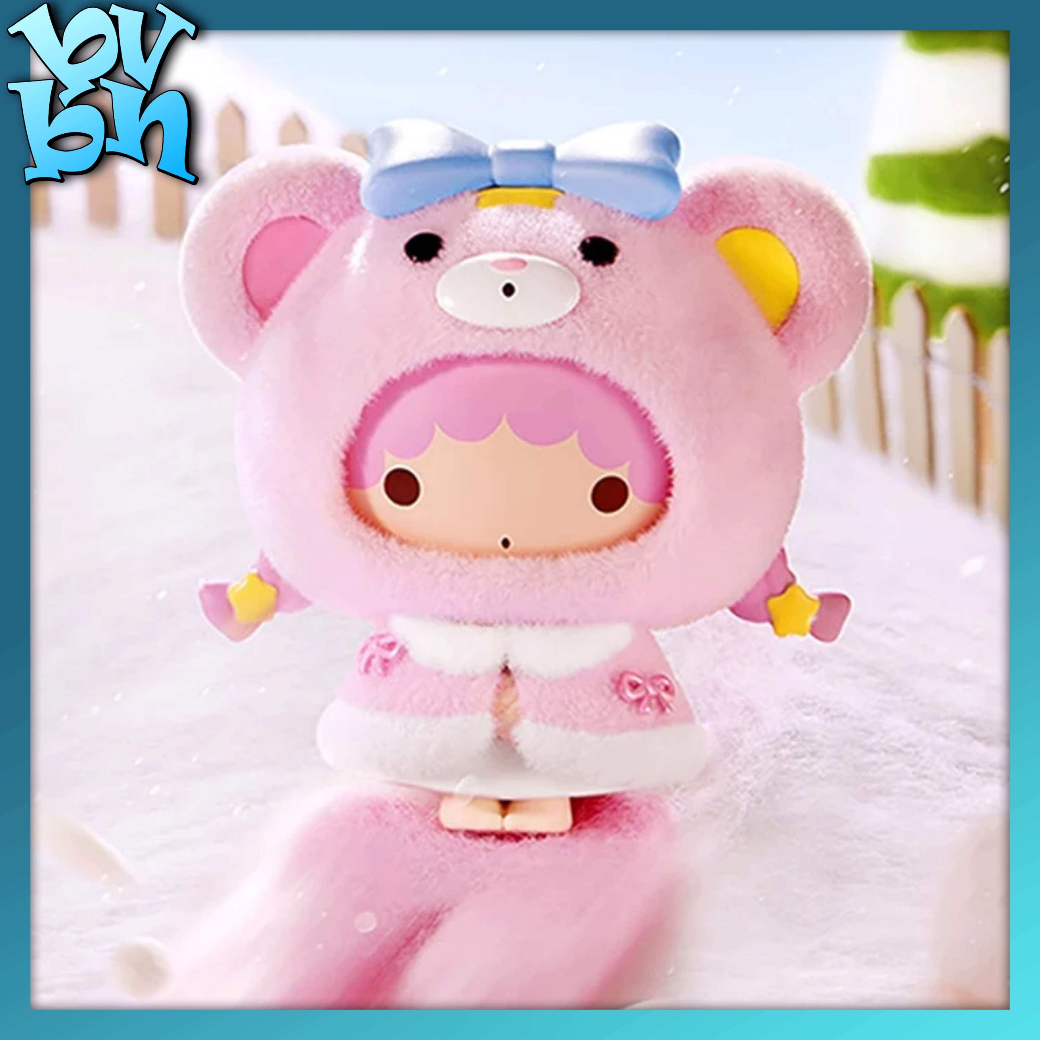 Sanrio Characters Little Cape Series Flocked Reversible Blindbox