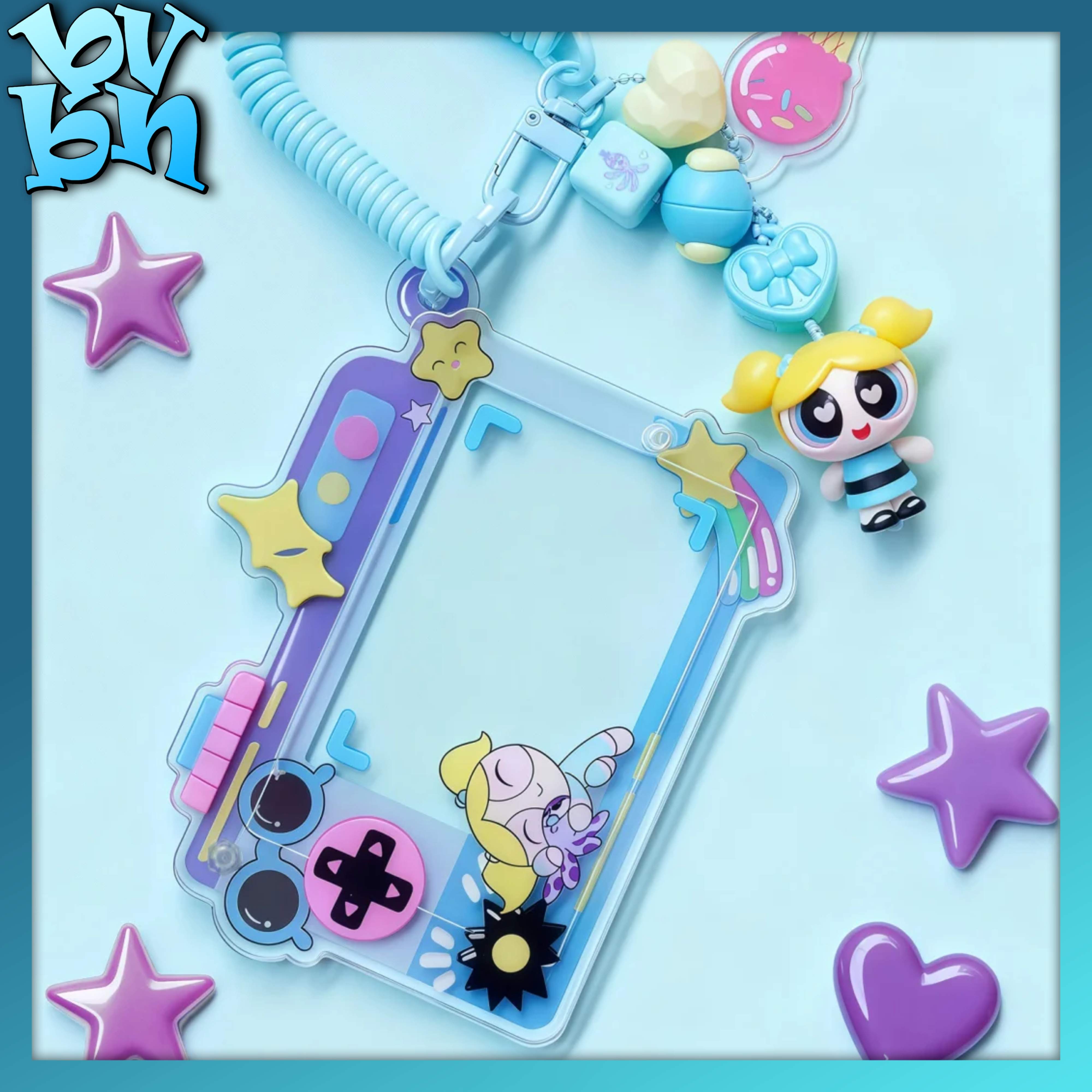 Đựng Card Keychain The Powerpuff Girls Daadoos ART Series 01 Lens Lumen Tales Blokees