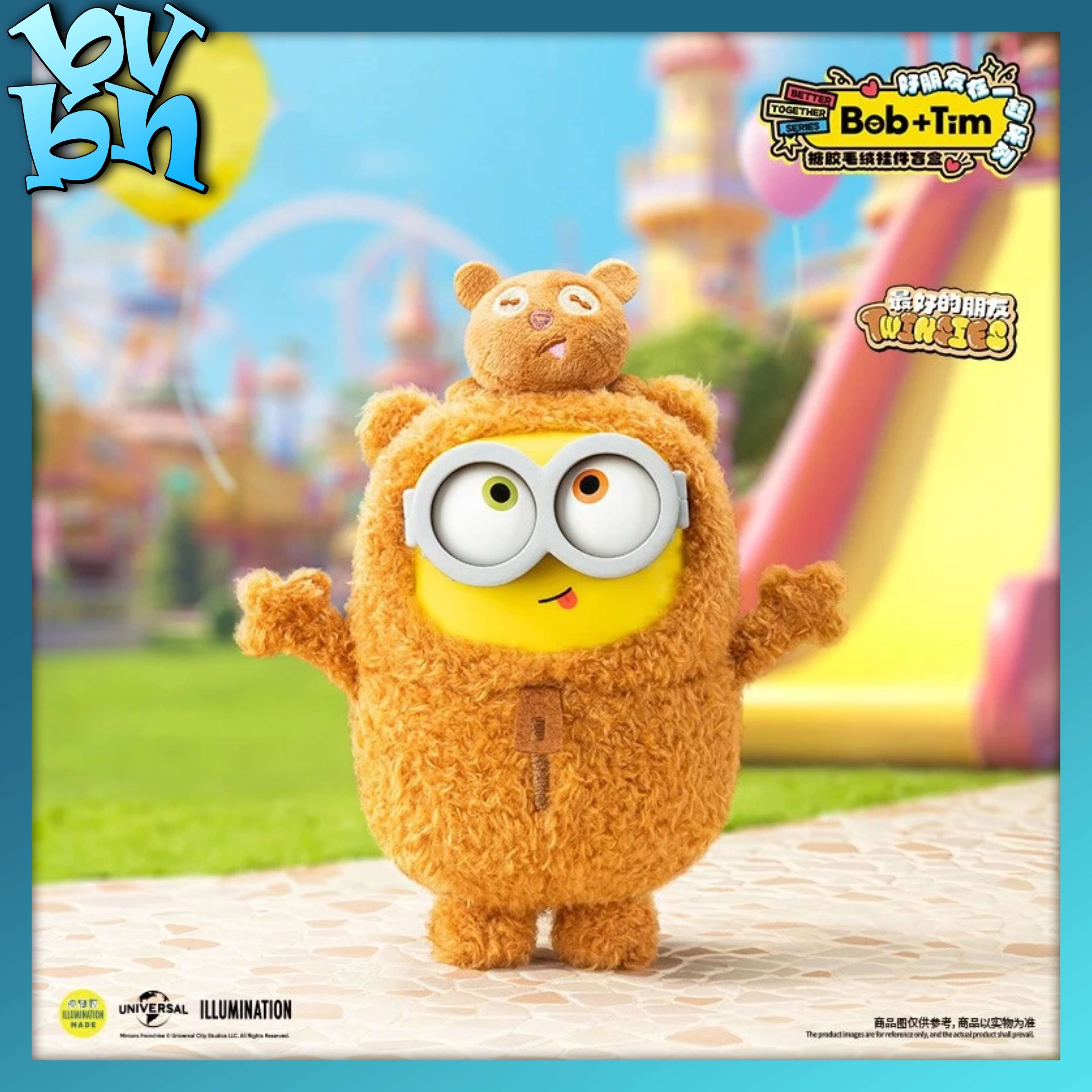 Bob & Tim Better Together Series Vinyl Plush Keychain Blindbox