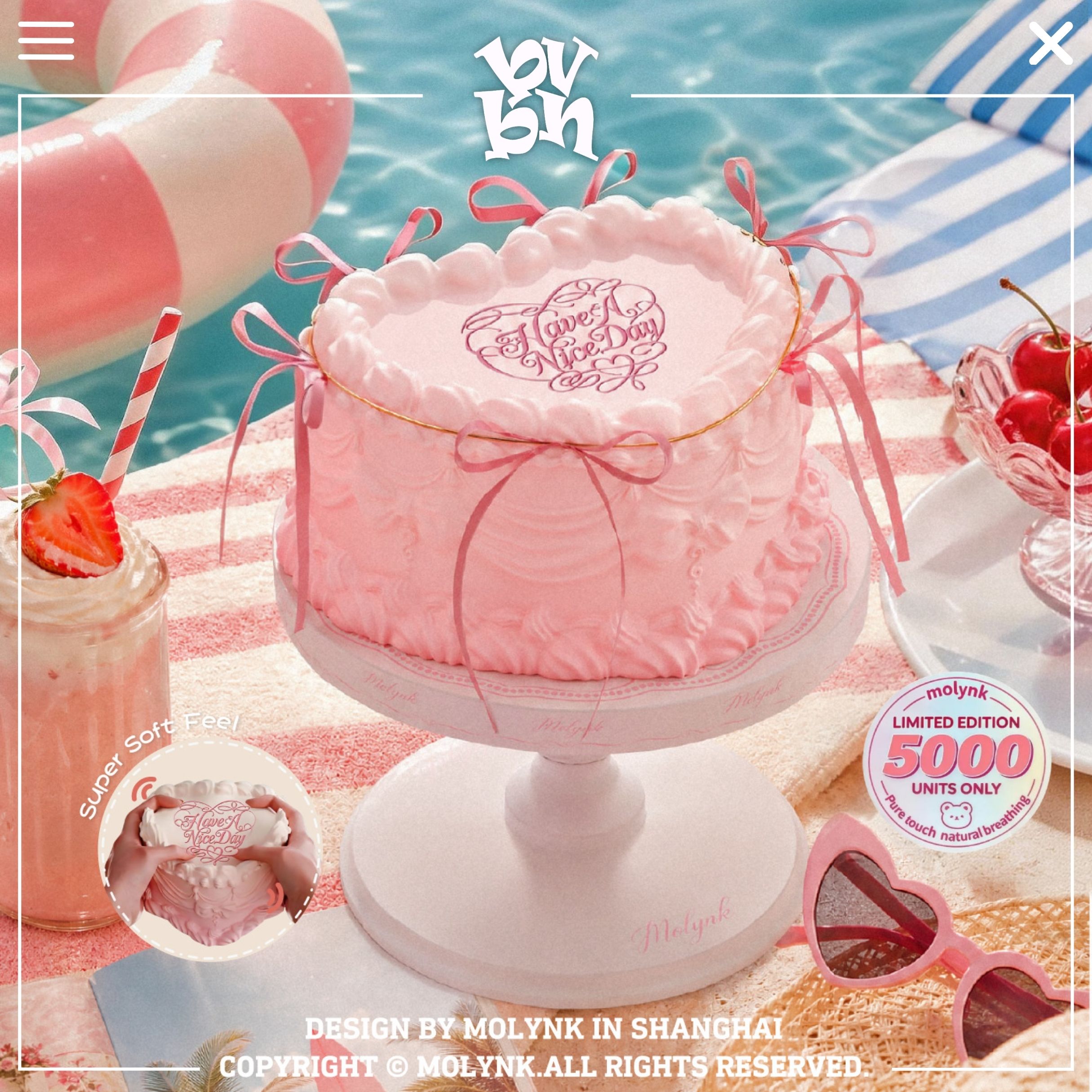 MOLYNK SQUISHY CAKE SERIES--The Wishful Bite Cake