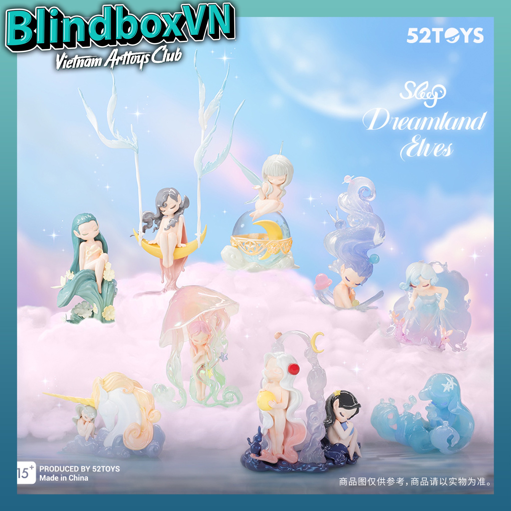 Blindbox Fairy Sleep Dreamland Elves Series ( Chính Hãng )