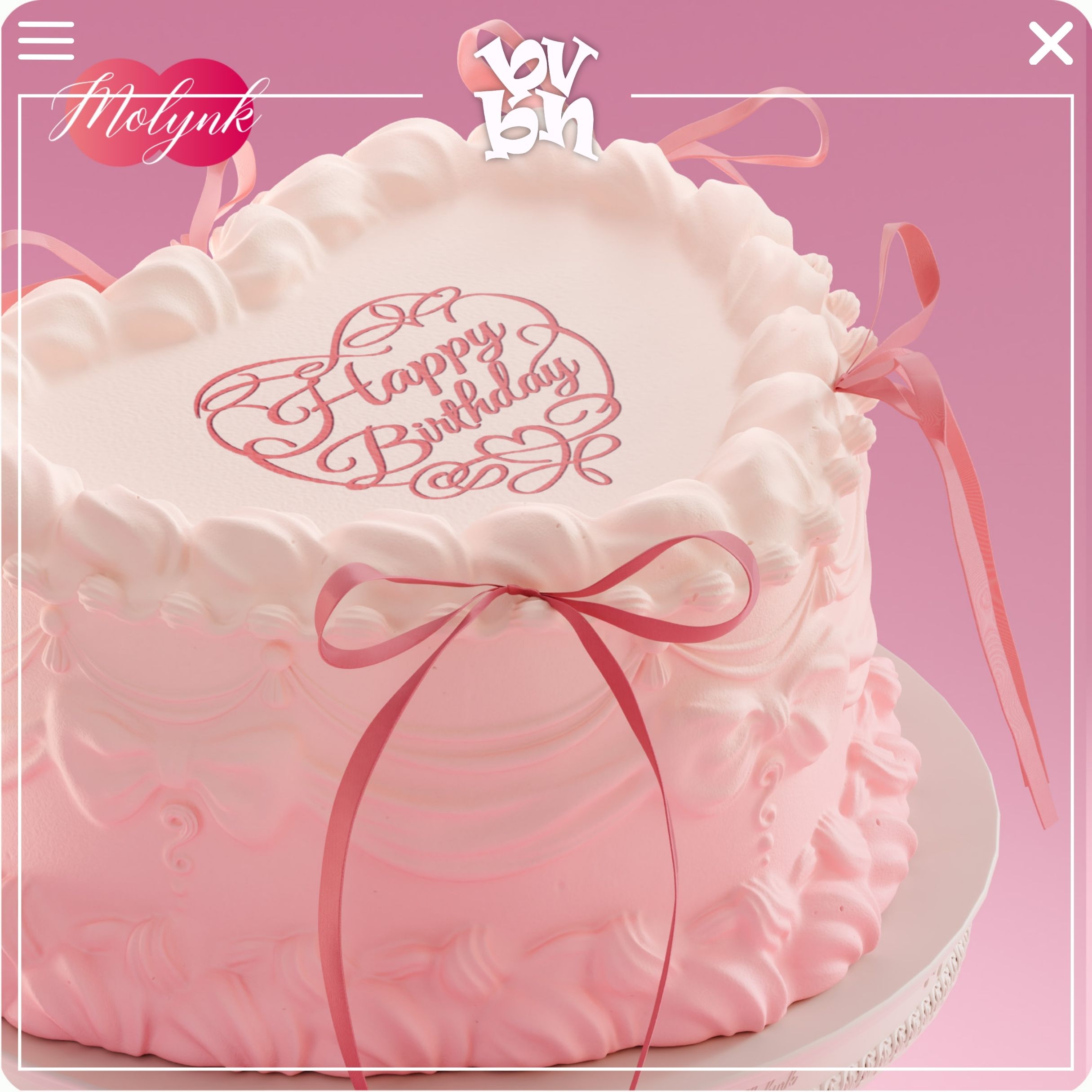 MOLYNK SQUISHY CAKE SERIES--The Wishful Bite Cake