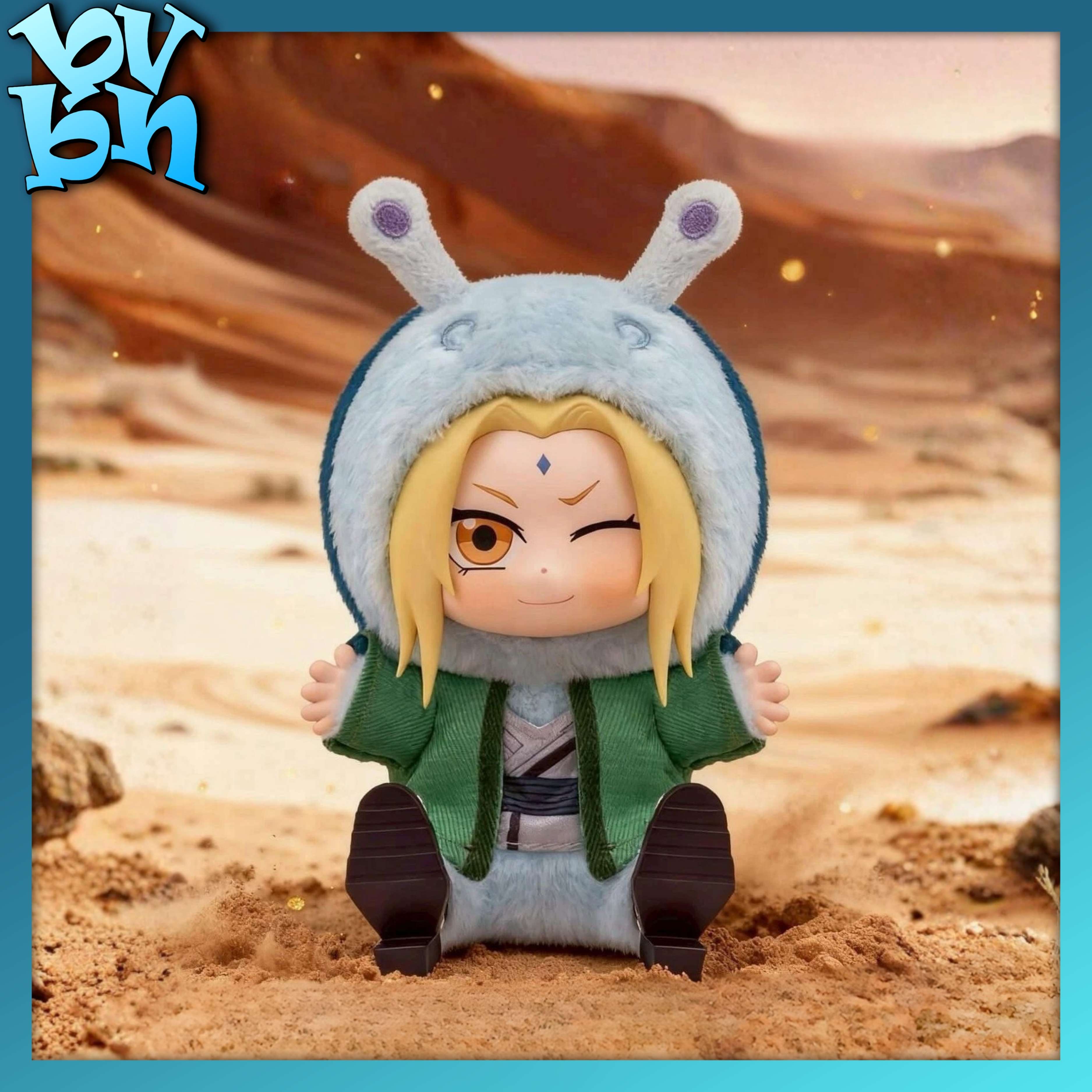 Naruto Beast Party Sitting Series 2 Vinyl Plush Doll Blindbox