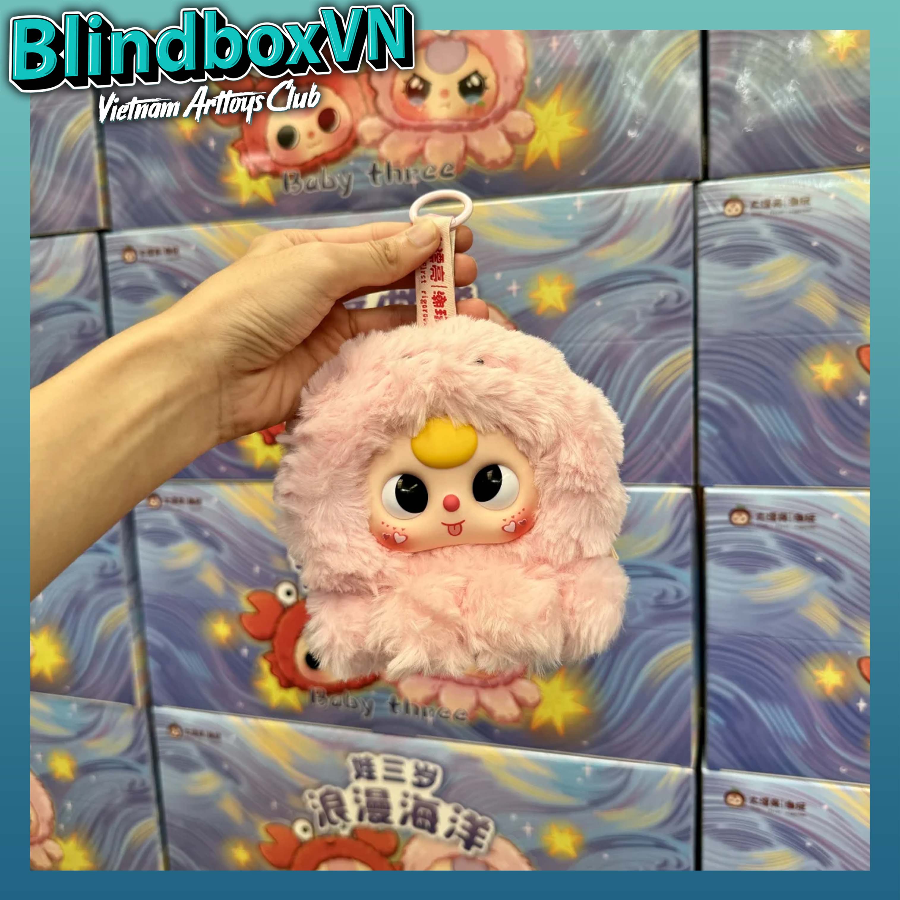 Baby Three Romantic Ocean Series Vinyl Face Blind Box