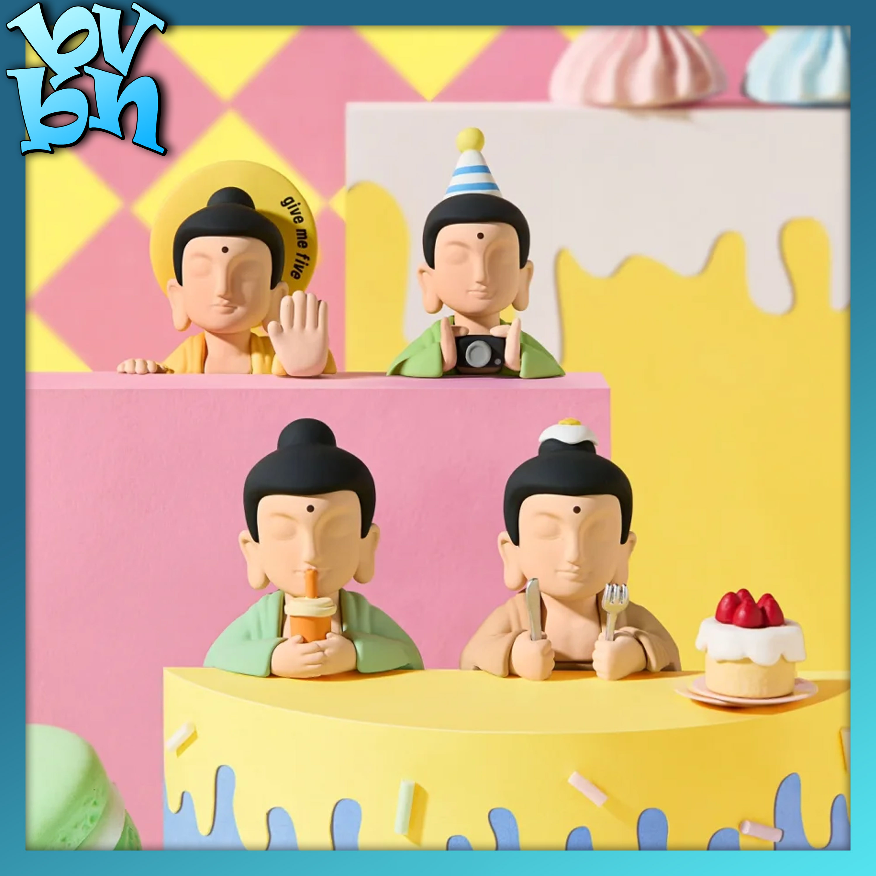 Amitofo Give Me Five Hippers Series Blindbox