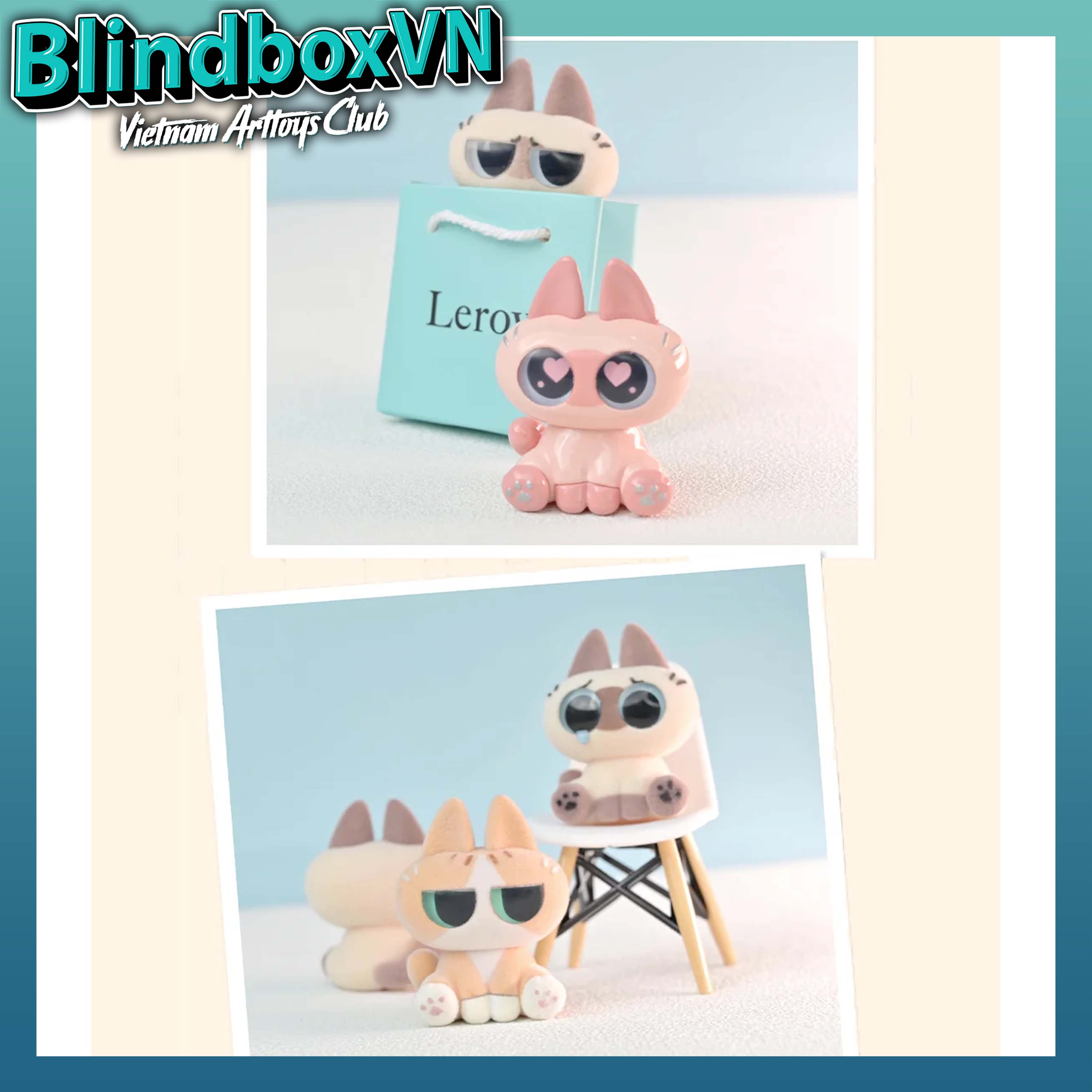 BEAN Siamese Azukican Moe Azukican Ver 1 Series ( Chính Hãng )