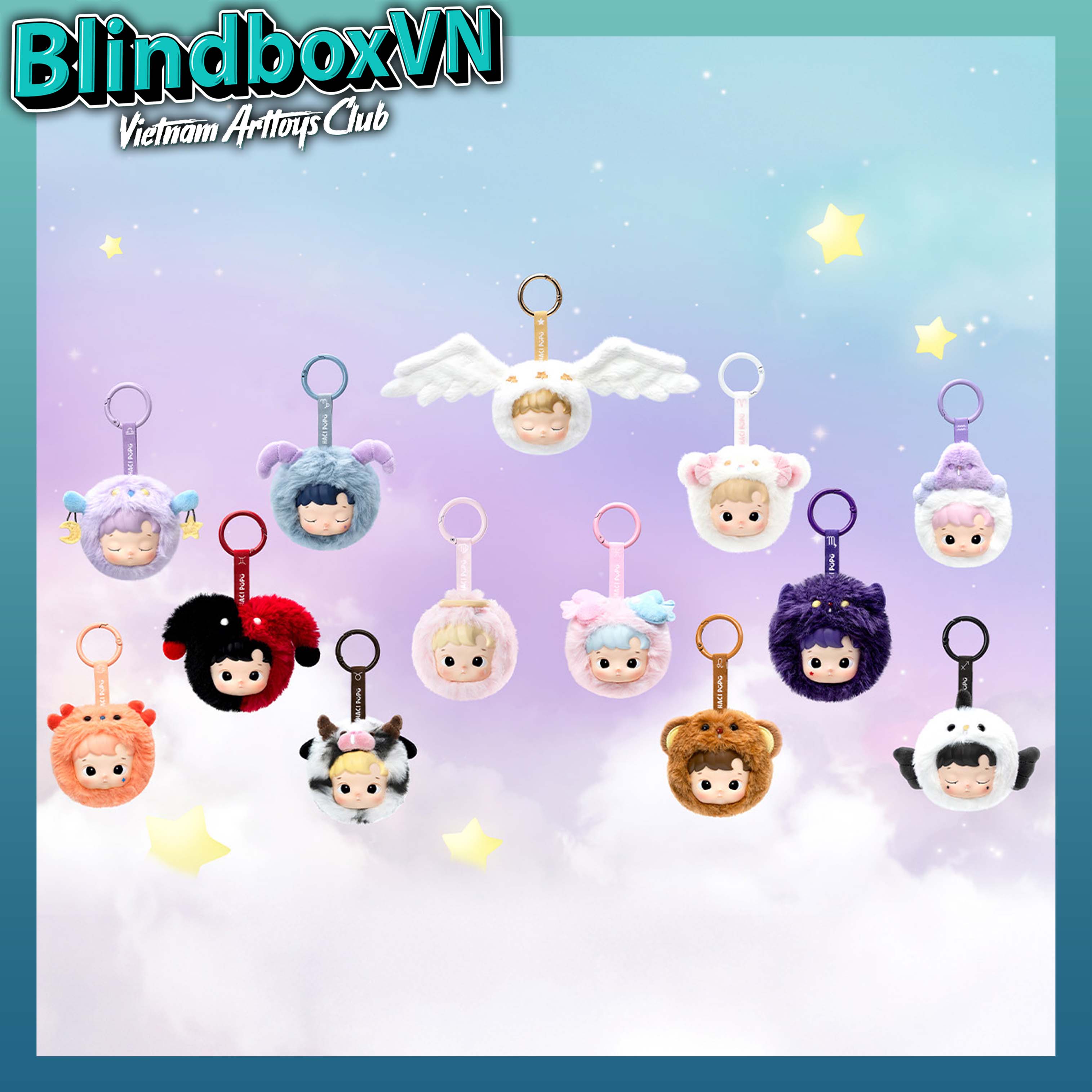 HACIPUPU The Constellation Series-Vinyl Plush Blind Box