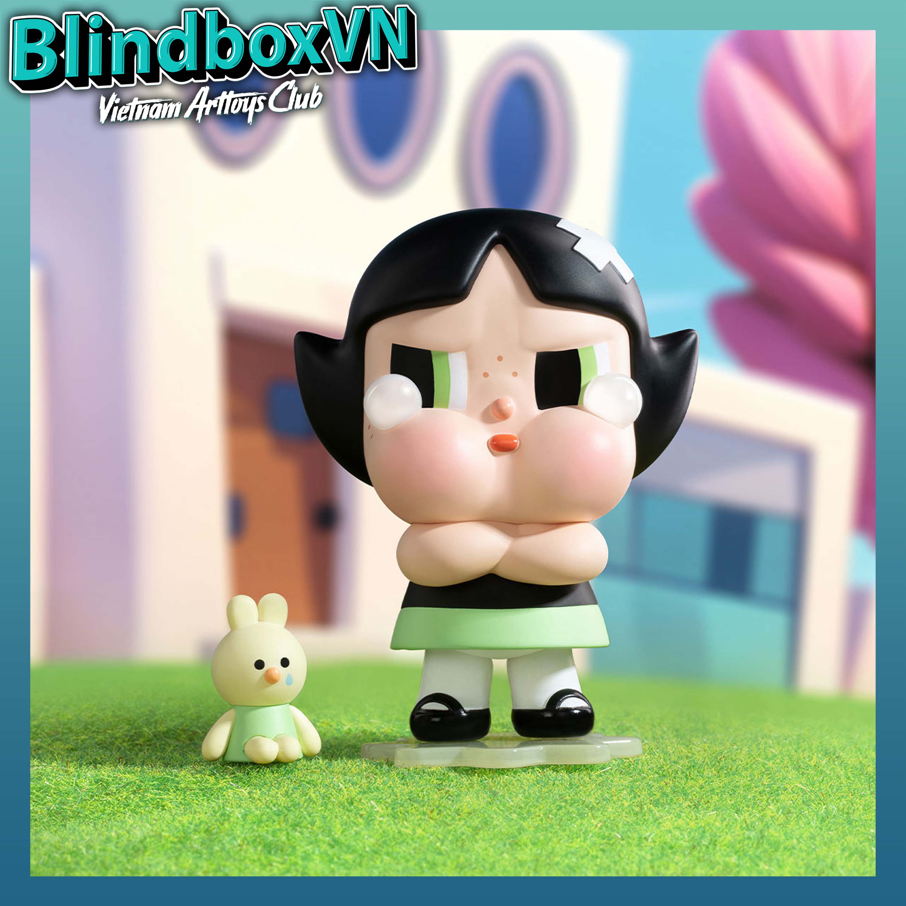 Blindbox Crybaby The PowerPuff Girls Series POPMART ( Chính hãng )