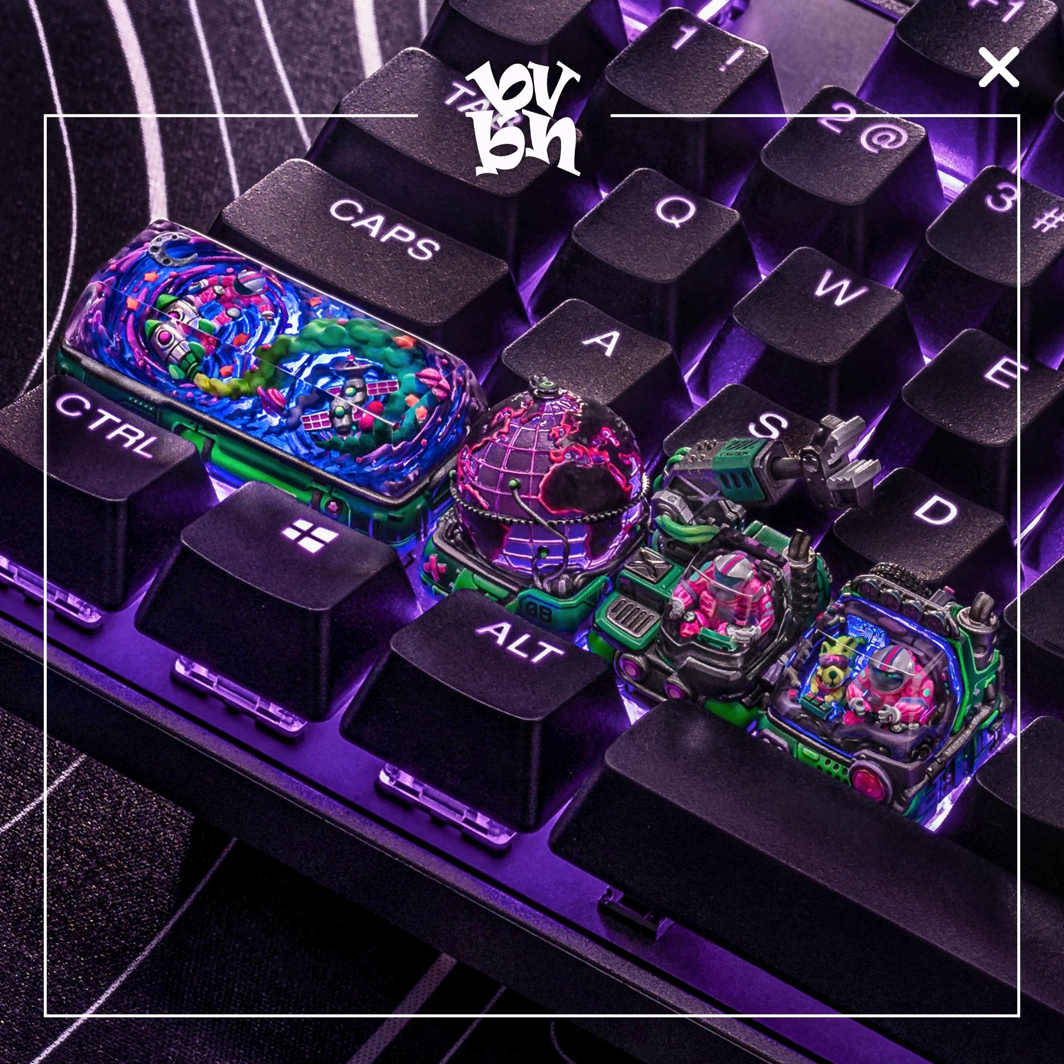 Astrovert : Adventure of Worlds Keycap