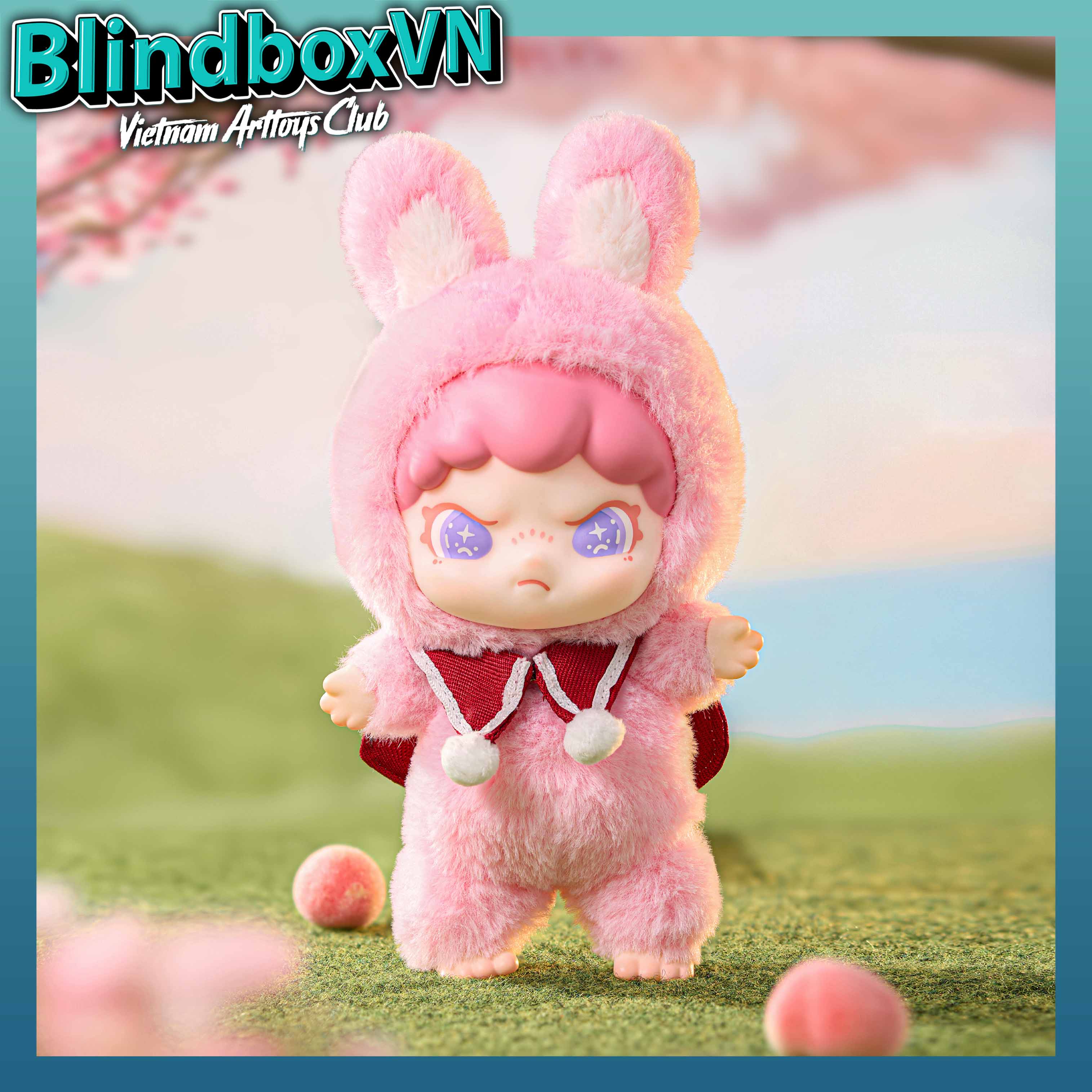 Blindbox DORA Animals Series Vinyl Plush Doll ( Chính Hãng )