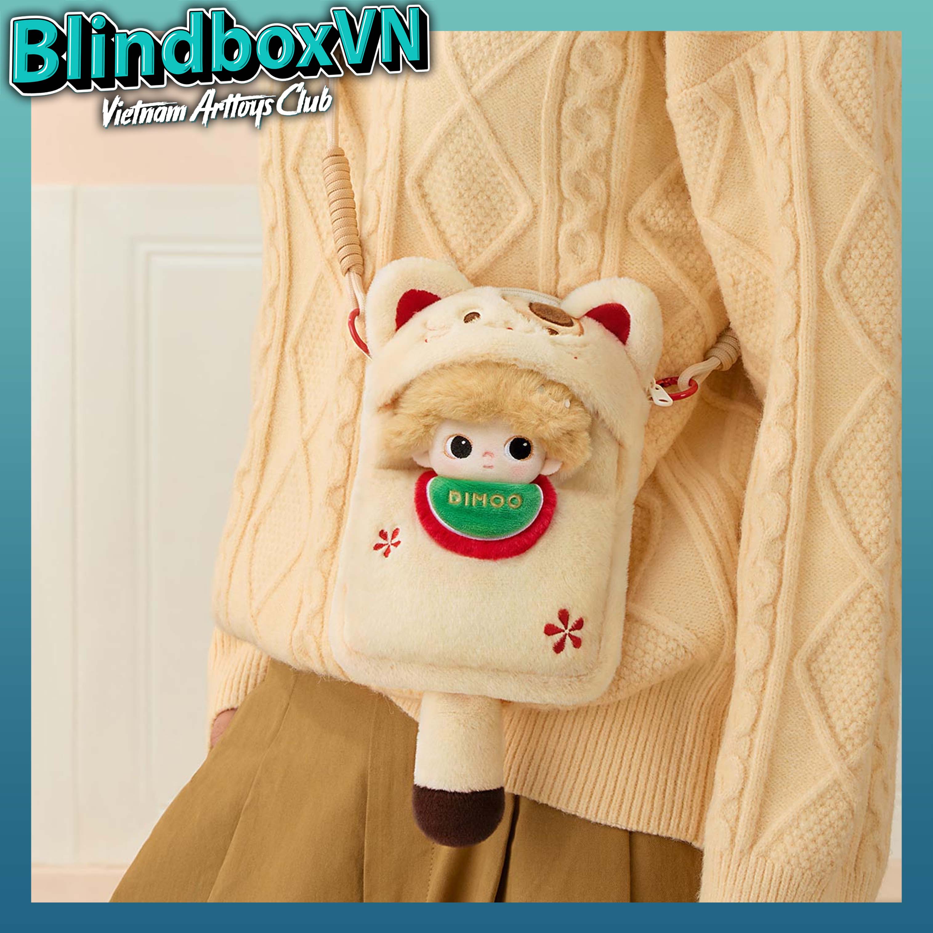 DIMOO Weaving Wonders Series-Quilt Phone Case Blind Box