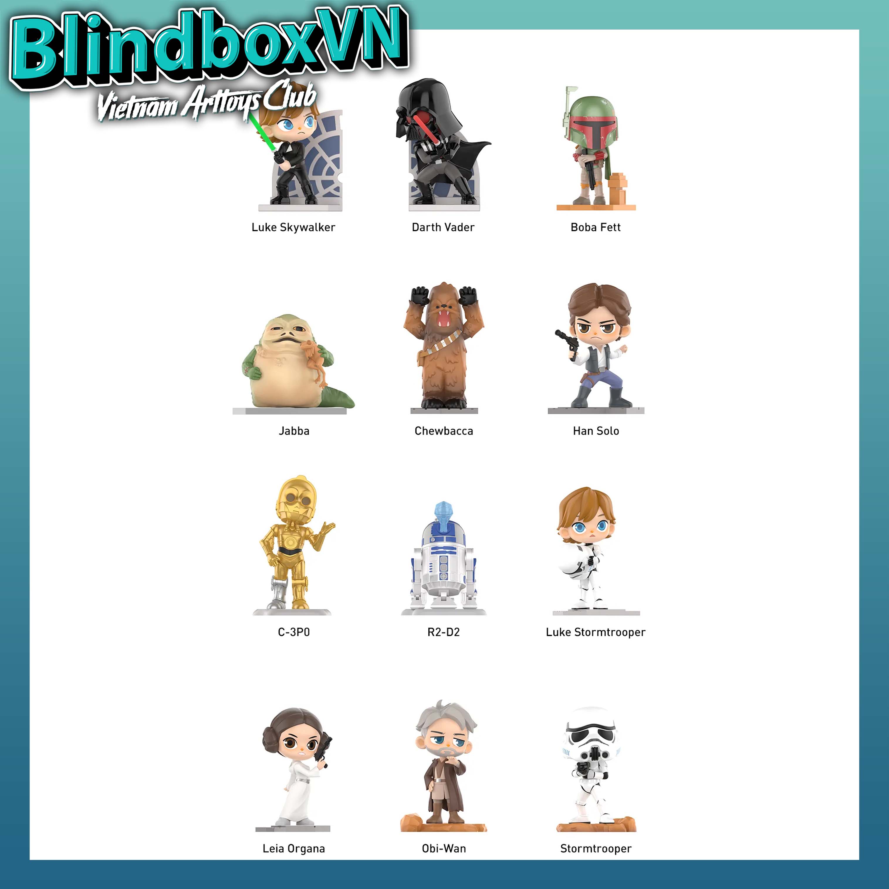 Star Wars Series Figures Blindbox POPMART