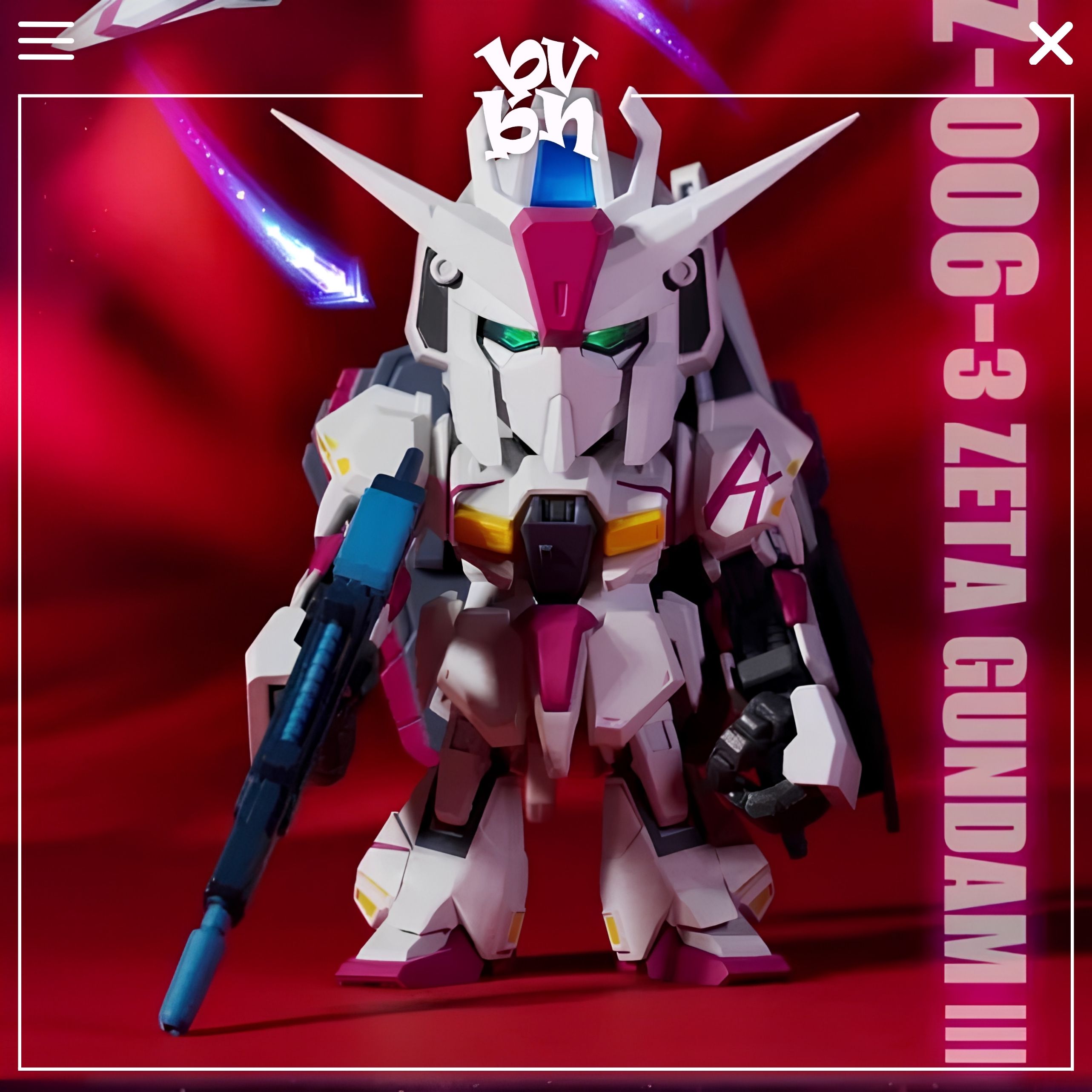 QMSV MINI Z GUNDAM&GUNDAM MK-II BLINDBOX SERIES