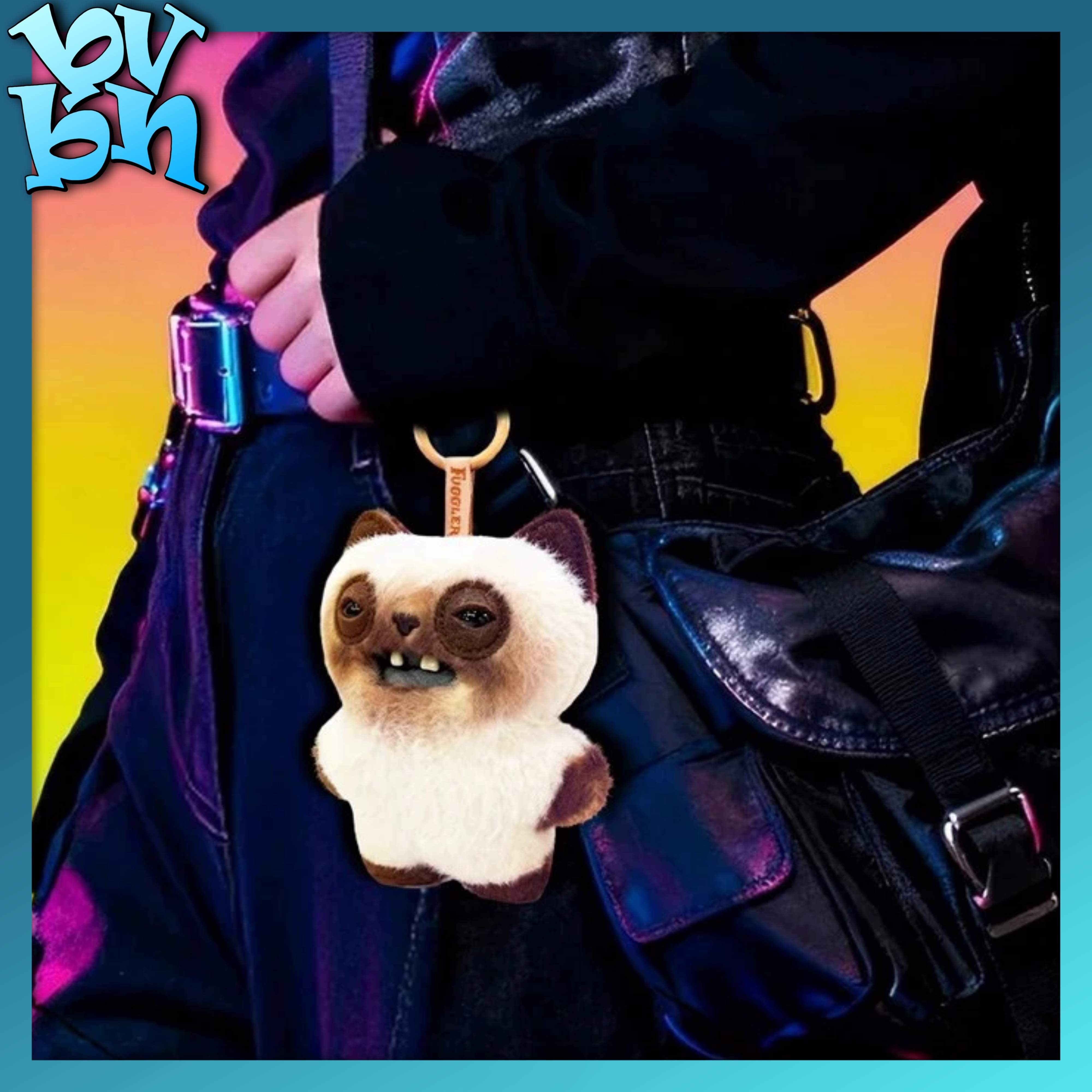 Fuggler Alley Cats Keyring Blind Box Series 3.5"