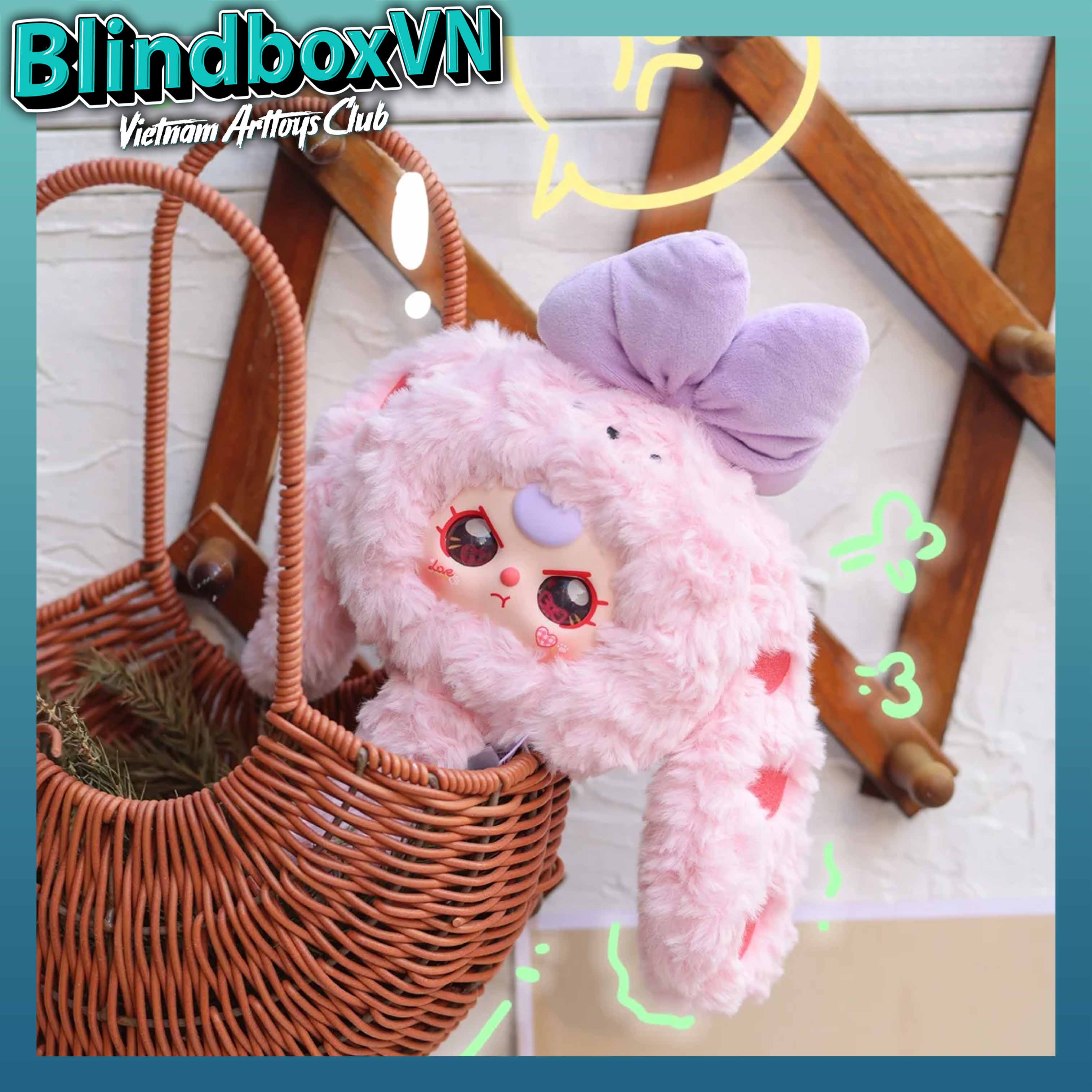 Baby Three Gương Magic Mirror Plush Blind Box ( Chính hãng )