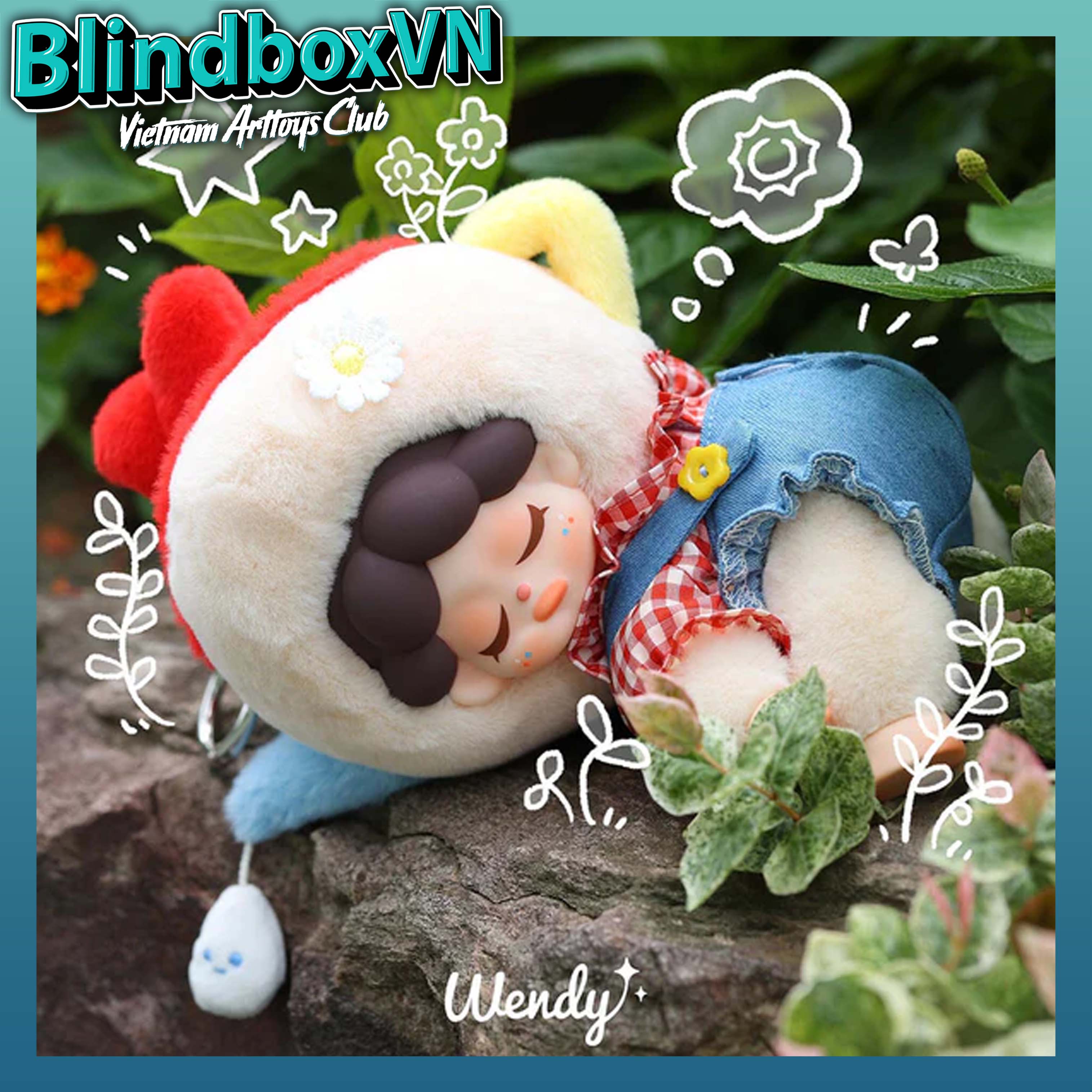 Wendy Garden Treasure Hunt Series Plush Blind Box