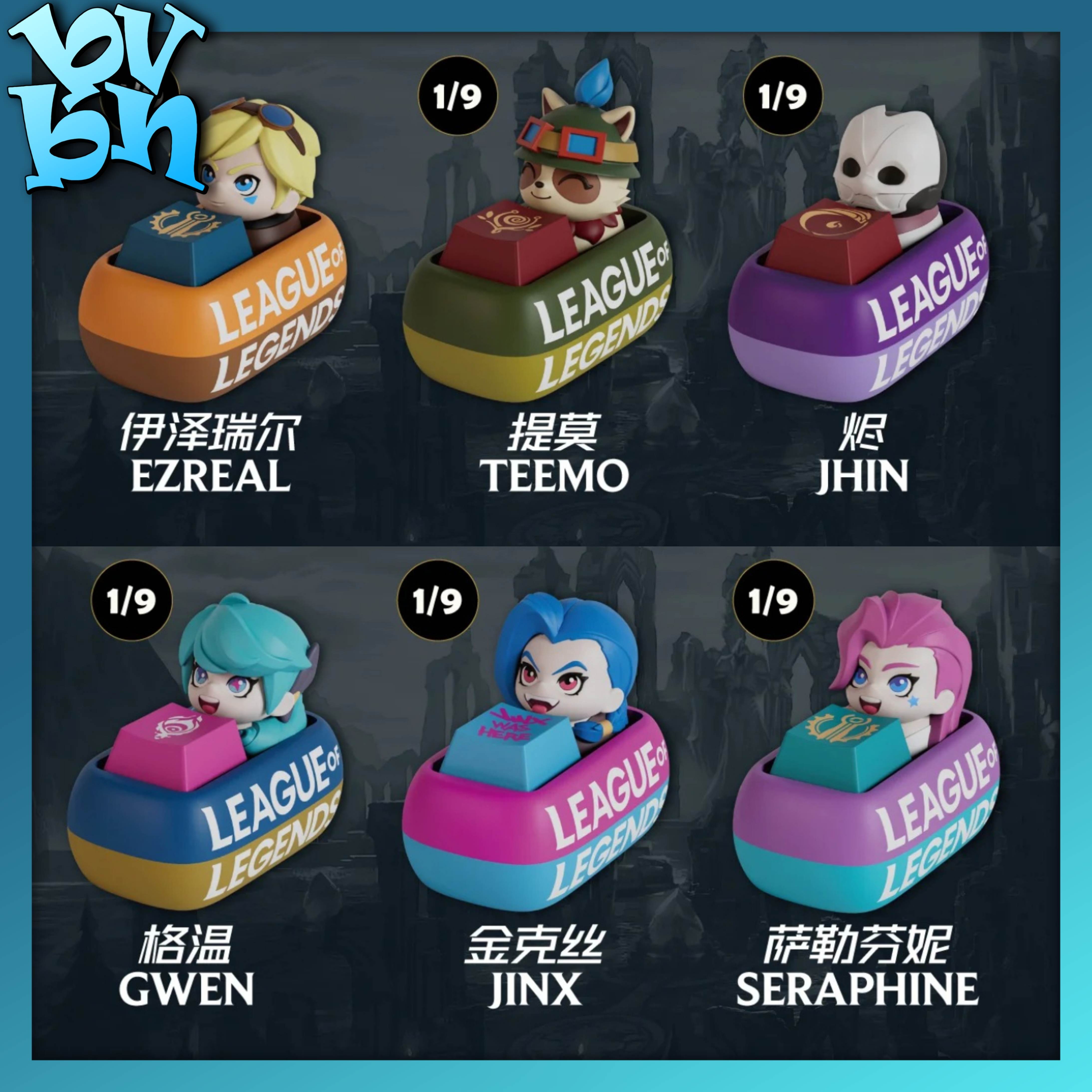 The League of Legends Keycaps Blind Box