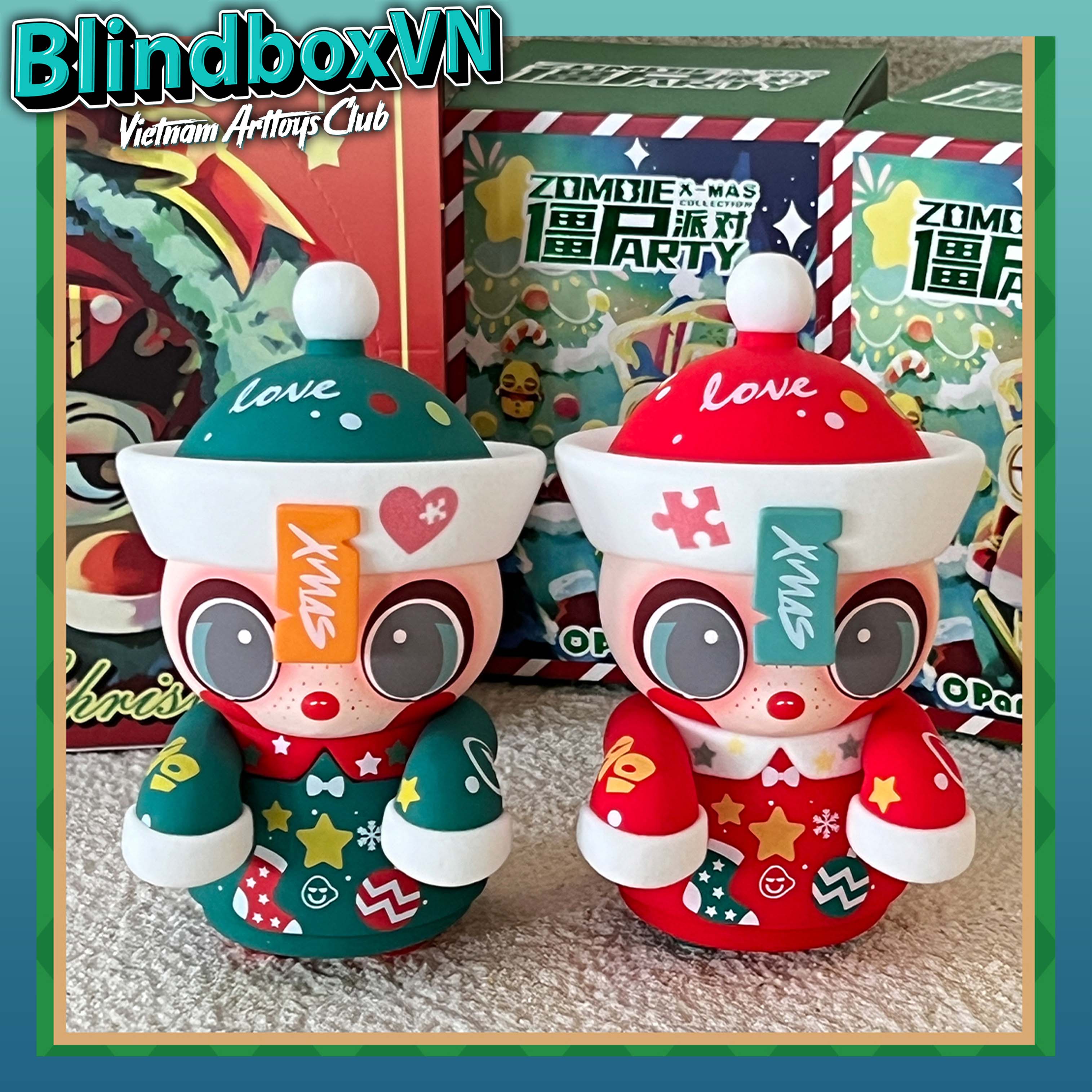 Zombie Party Christmas Series Blind Box Limited