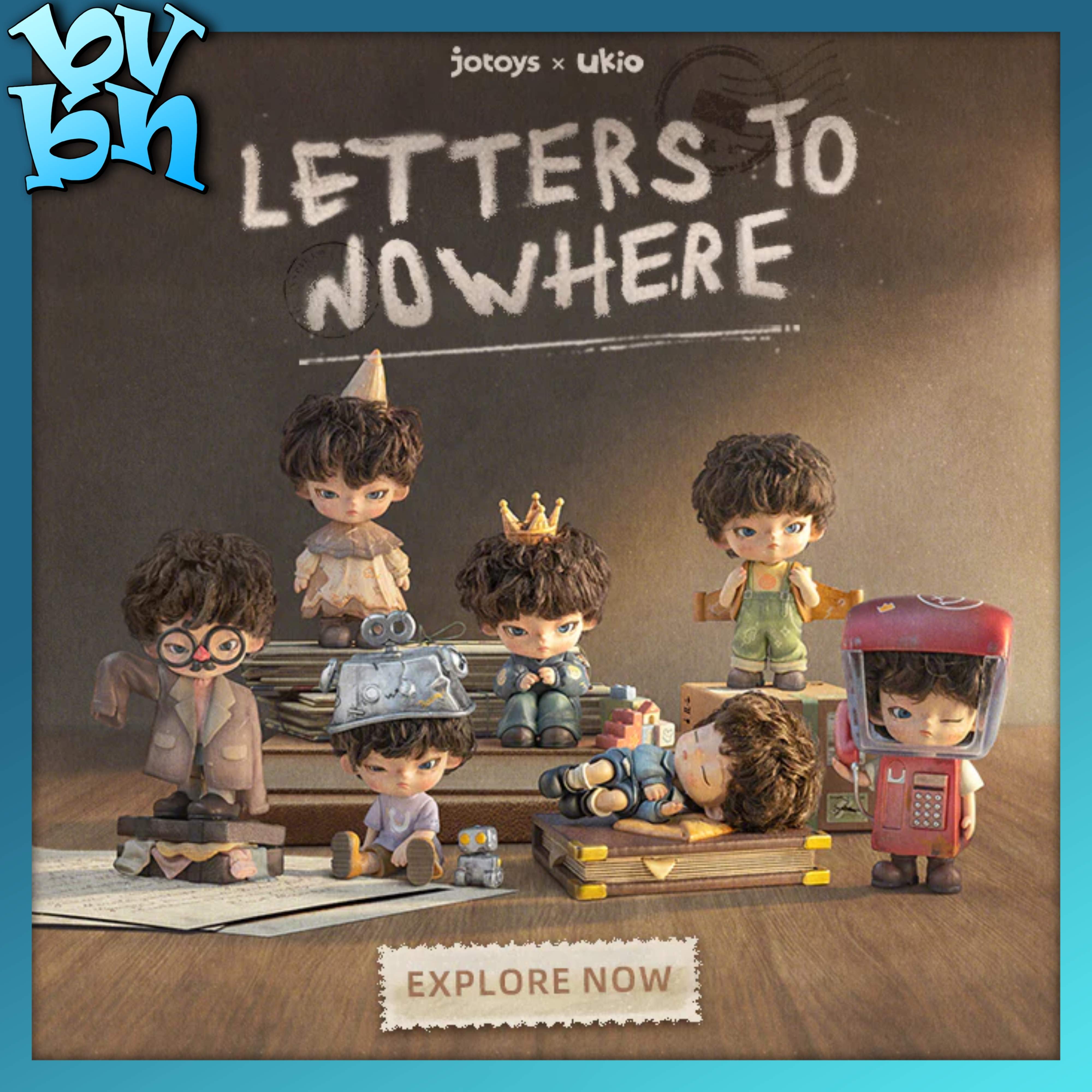 Ukio - Letters To Nowhere Series Figures Blindbox Jotoys