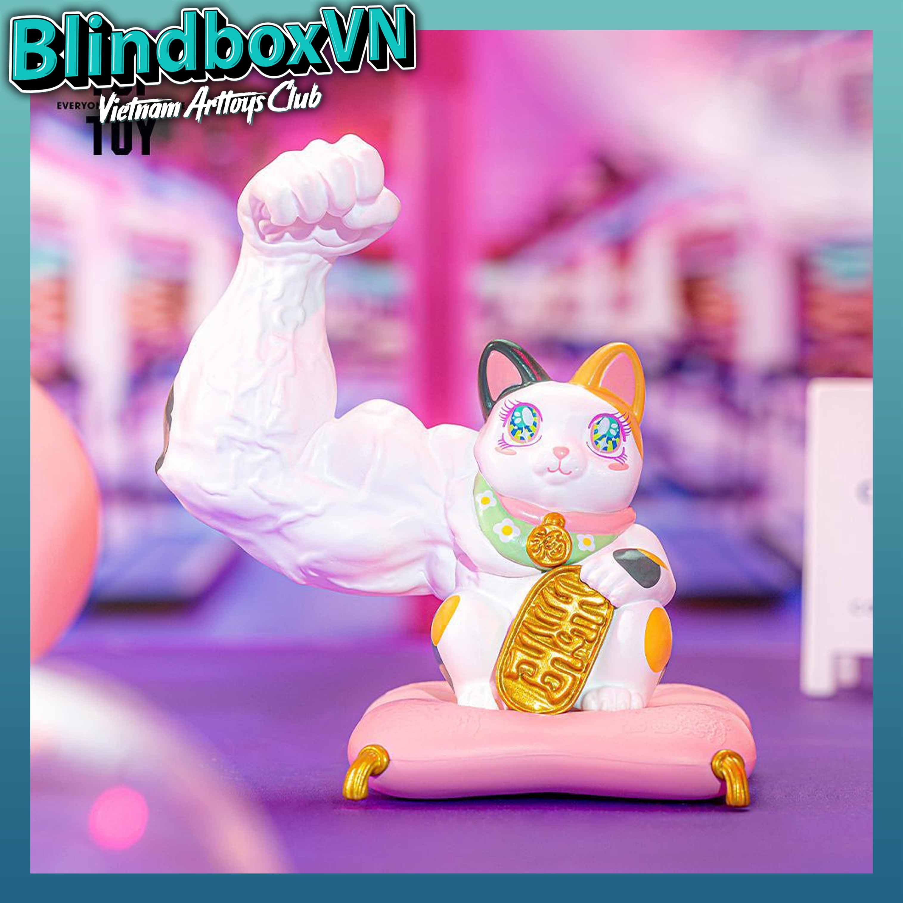 Great Power Fortune Classic Lucky Cat Blindbox Series ( Chính hãng )