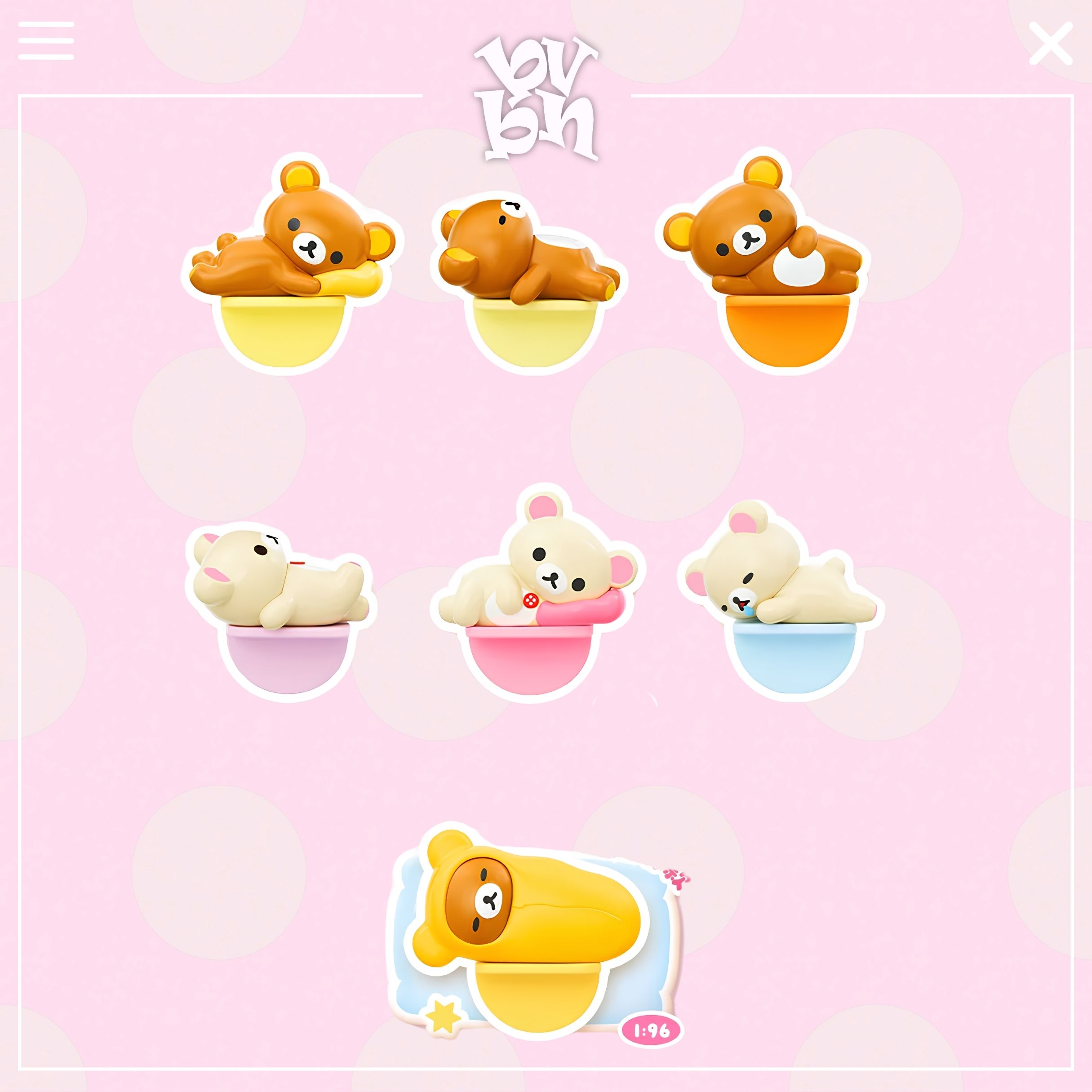 Rilakkuma Hipper - Relaxing and Lazy Travel Blindbox Series