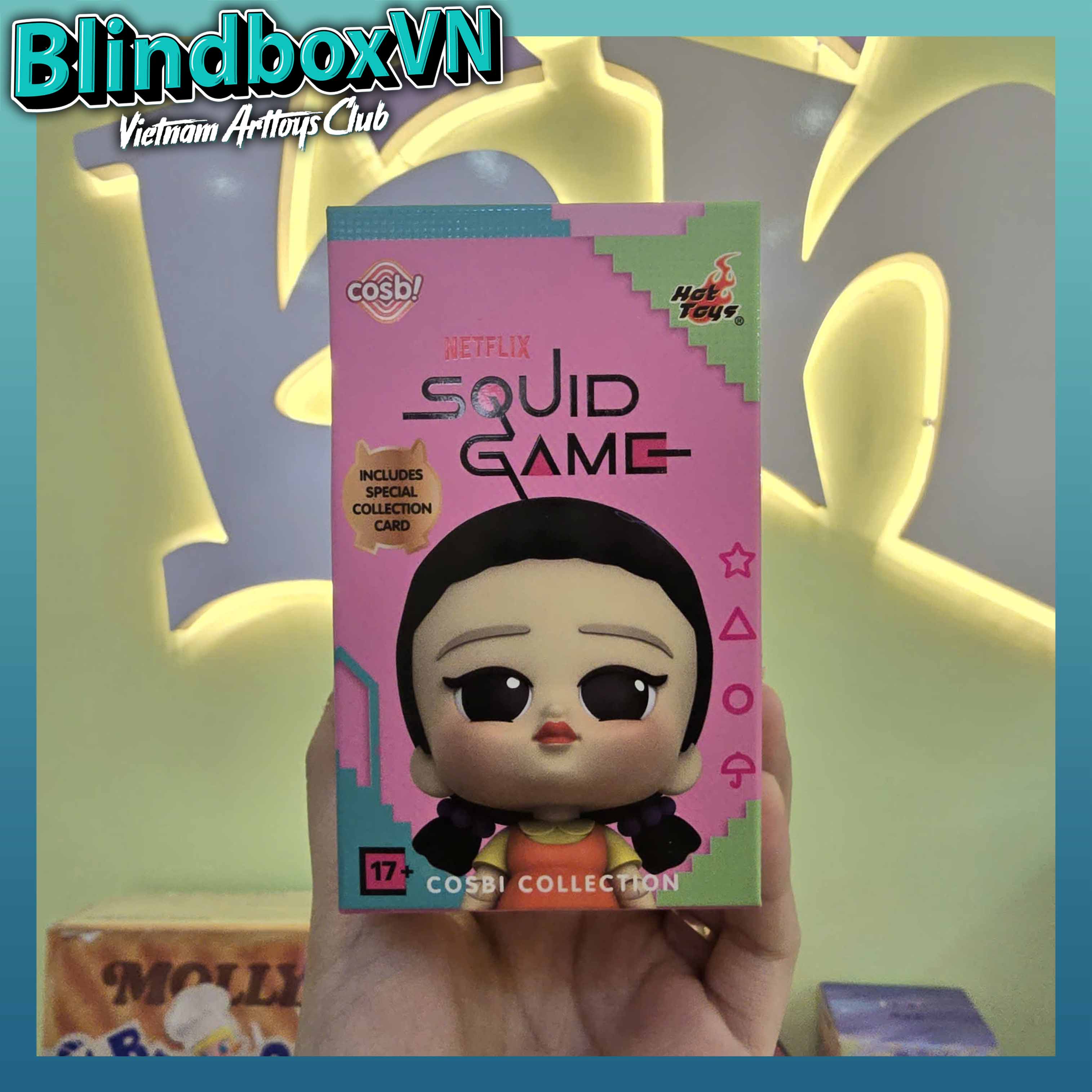 Squid Game Cosby Hottoys Netflix Blindbox Series ( Chính hãng )