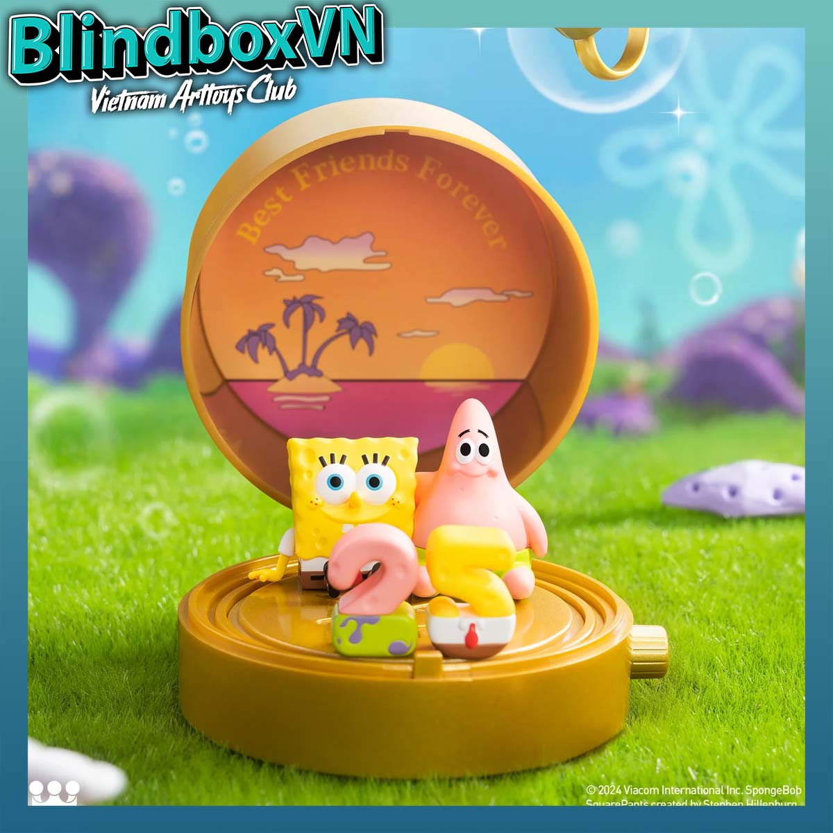 POP MART SpongeBob SquarePants Carnival Anniversary Series Scene