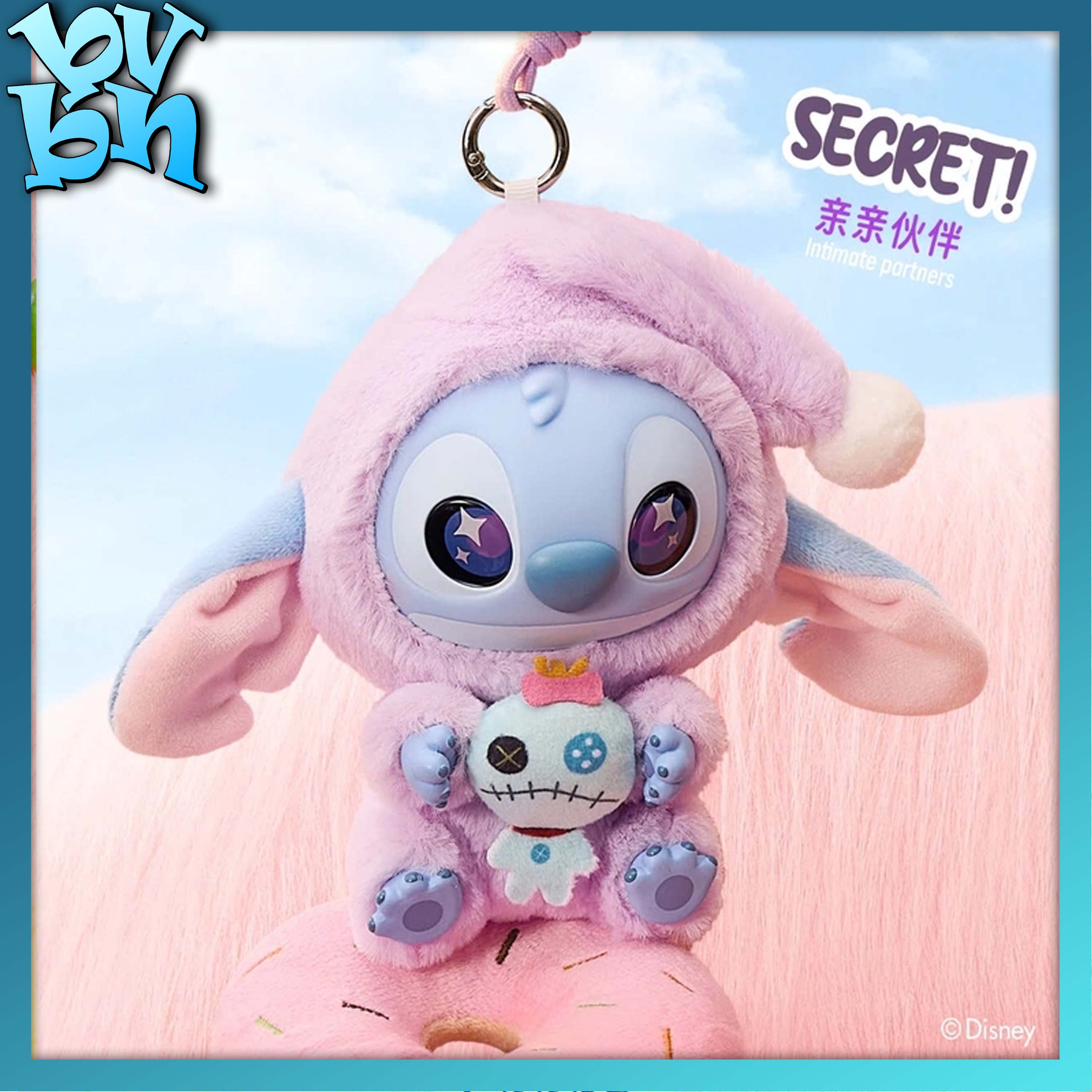 Disney Stitch Eat Something Before Sleep Vinyl Plush Blindbox Series