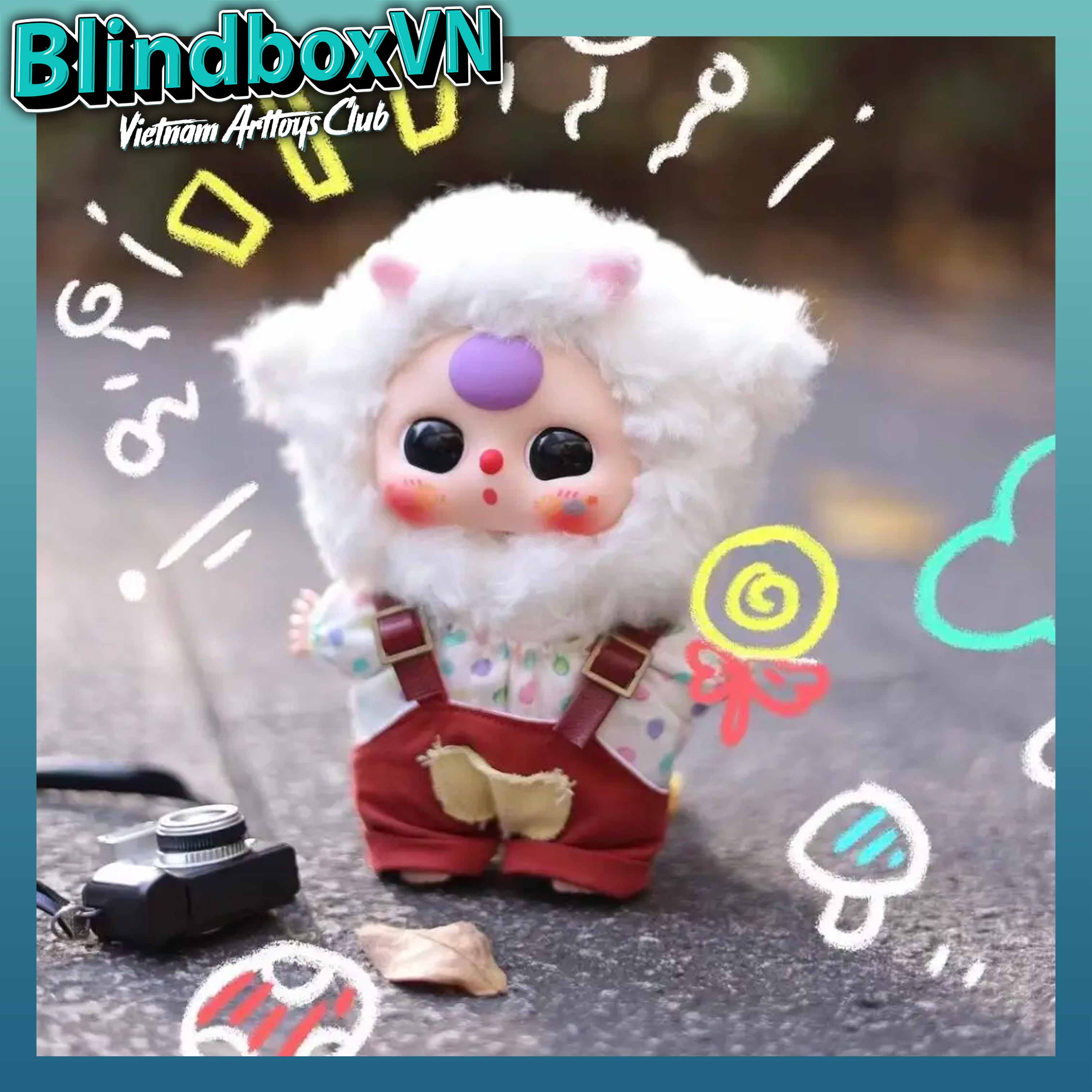 Baby Three De Lovely Series Plush Blind Box